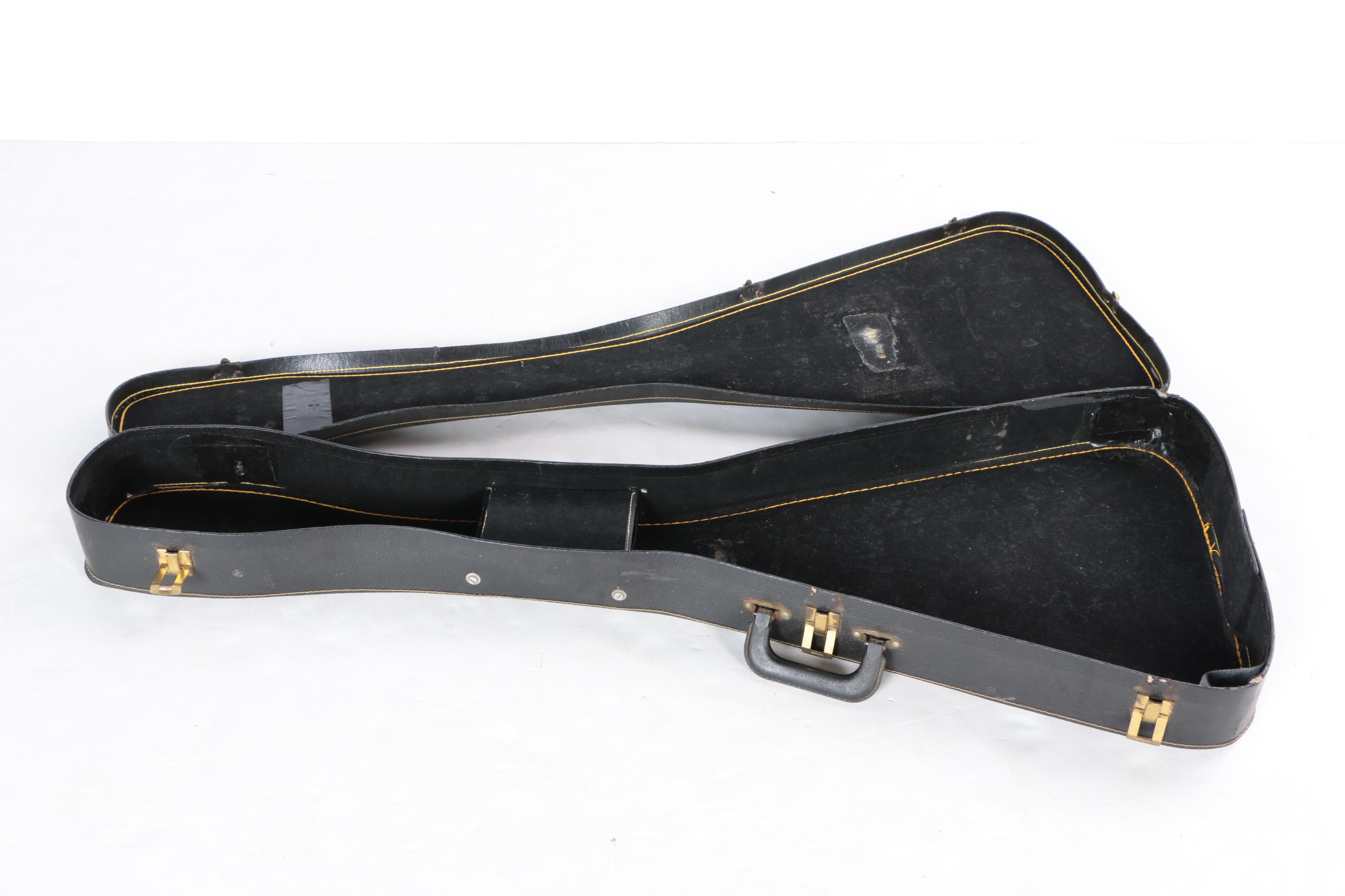 Harmony Marquis Flying V Style Electric Guitar with Case