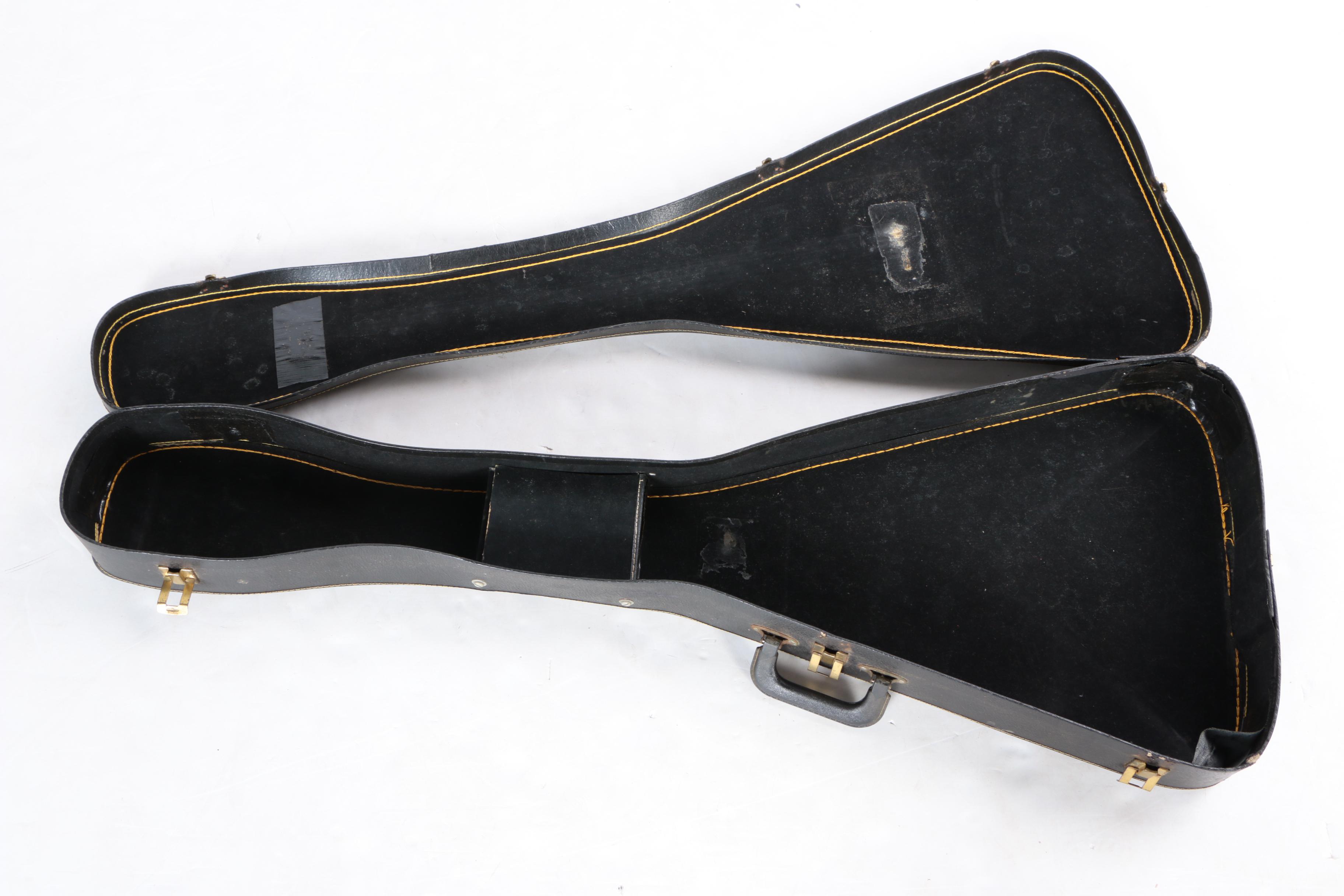 Harmony Marquis Flying V Style Electric Guitar with Case