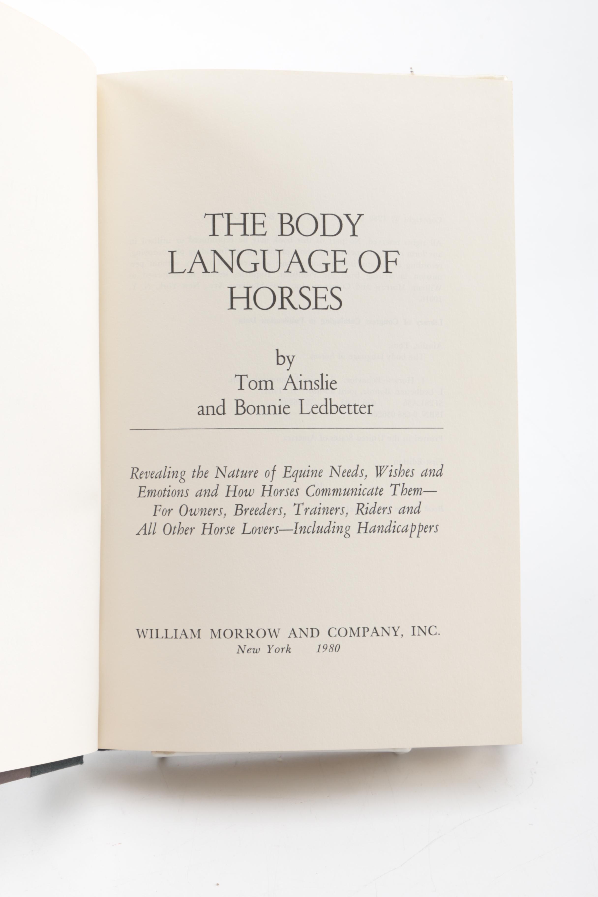 Nine Books on Horses