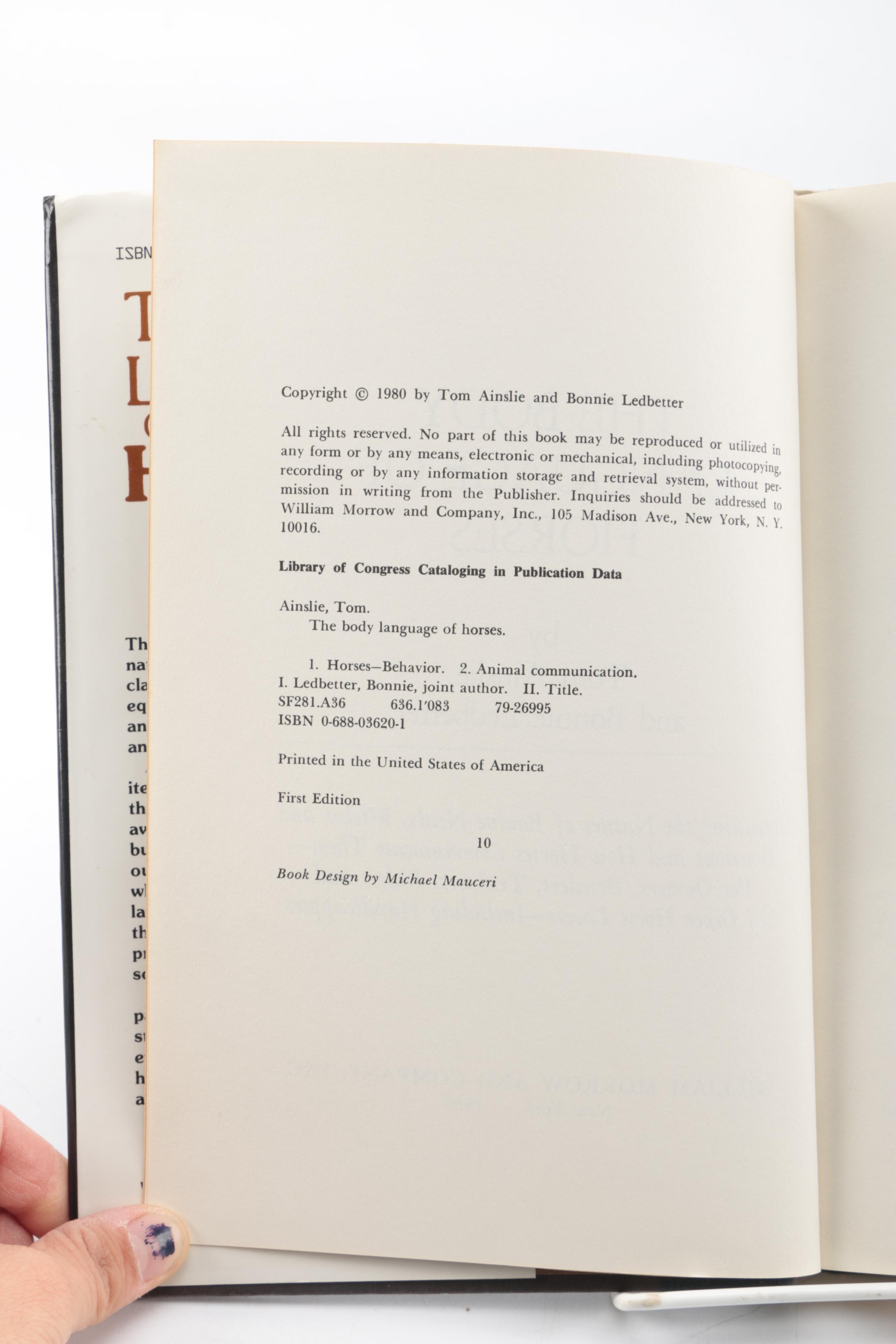 Nine Books on Horses