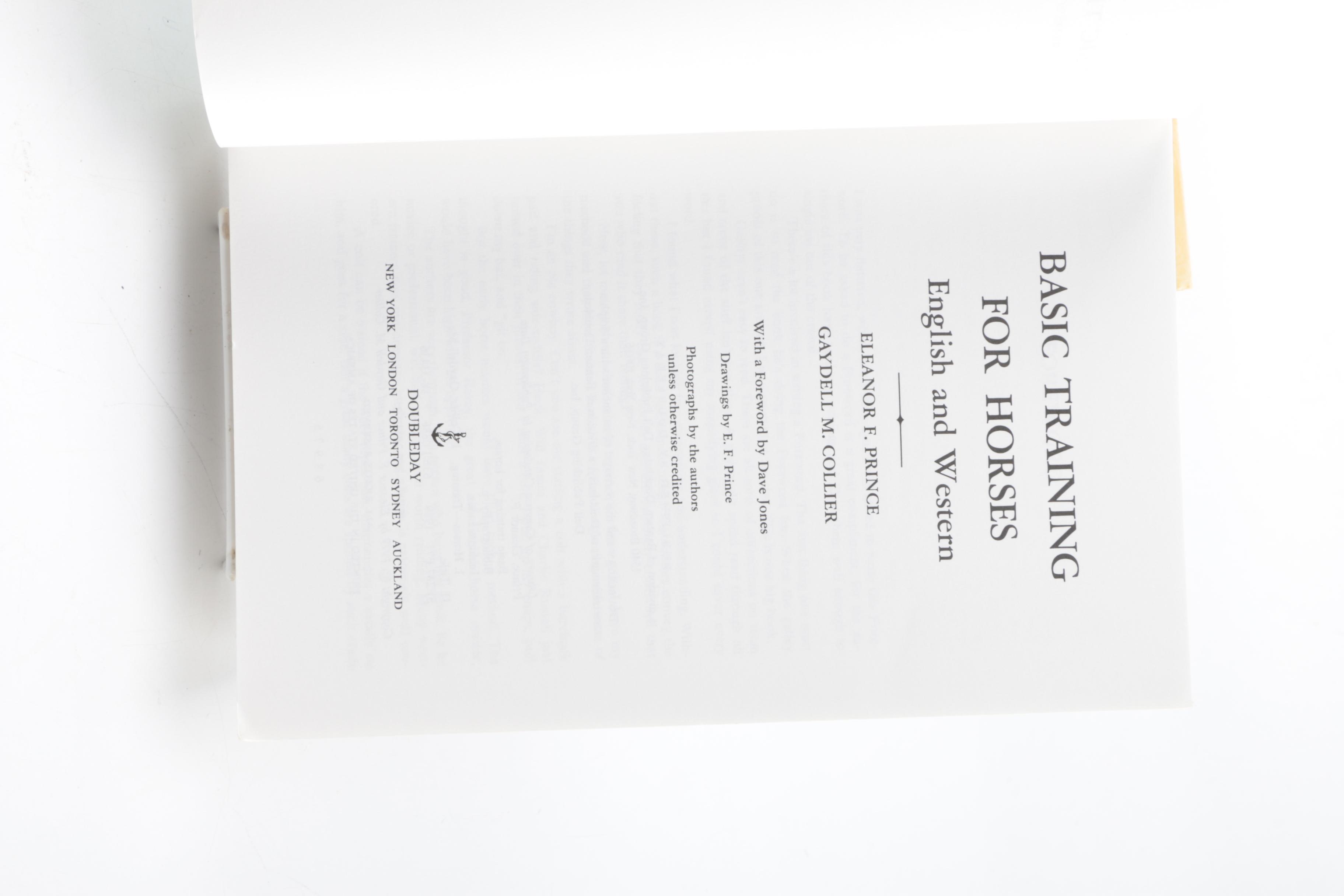 Nine Books on Horses