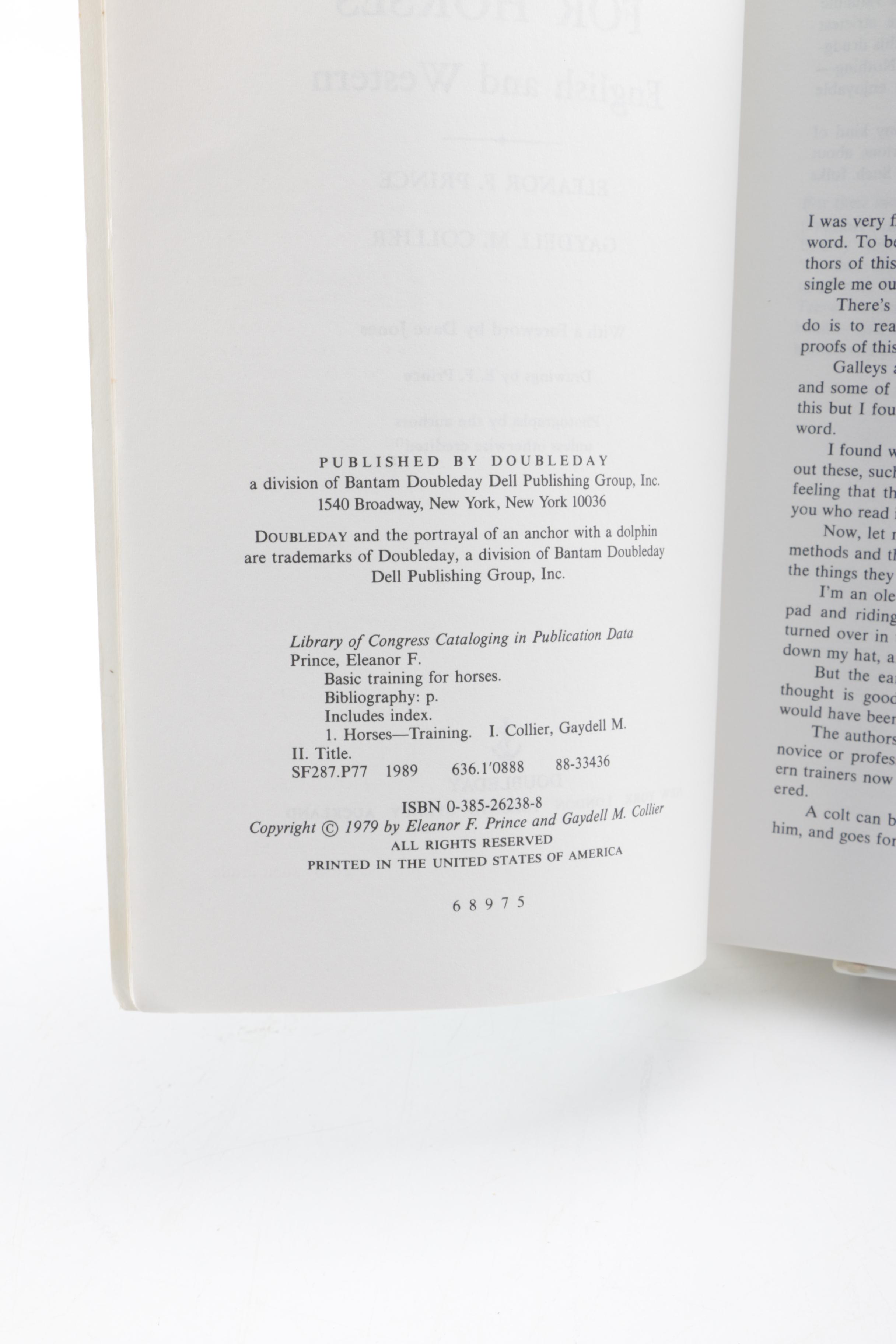 Nine Books on Horses