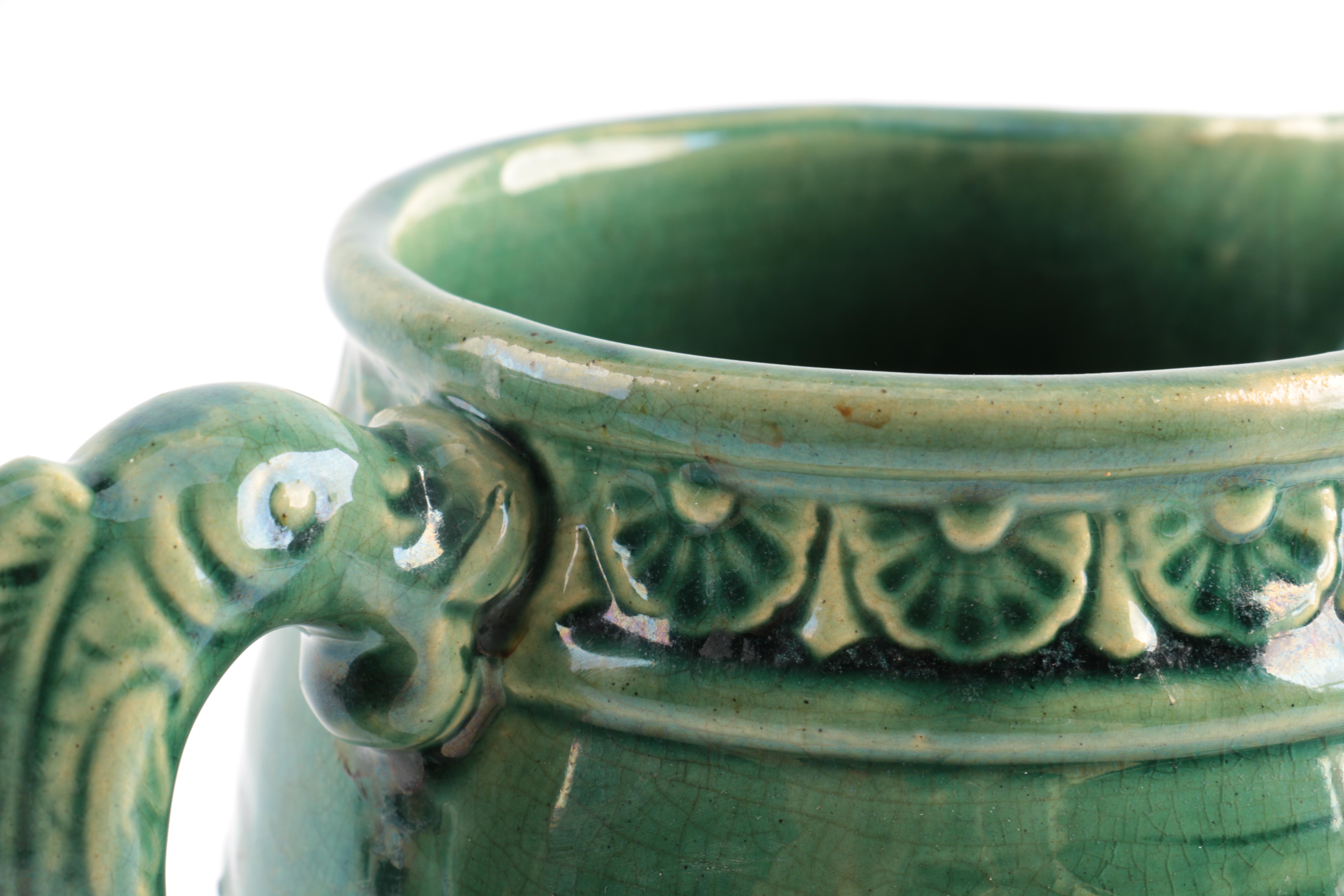 Vintage McCoy and Zanesville Pottery Pitchers