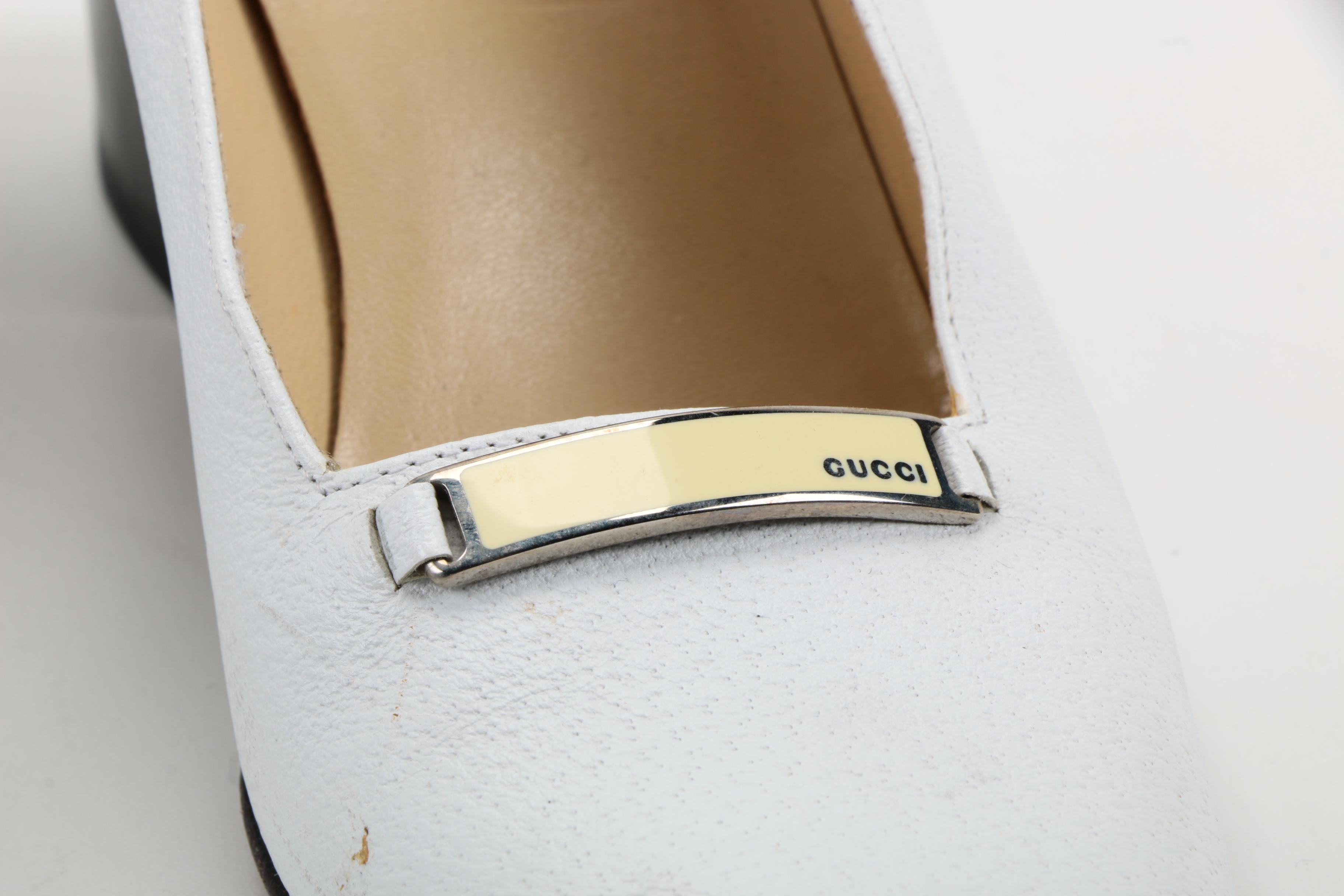 Women's Gucci Leather Pumps