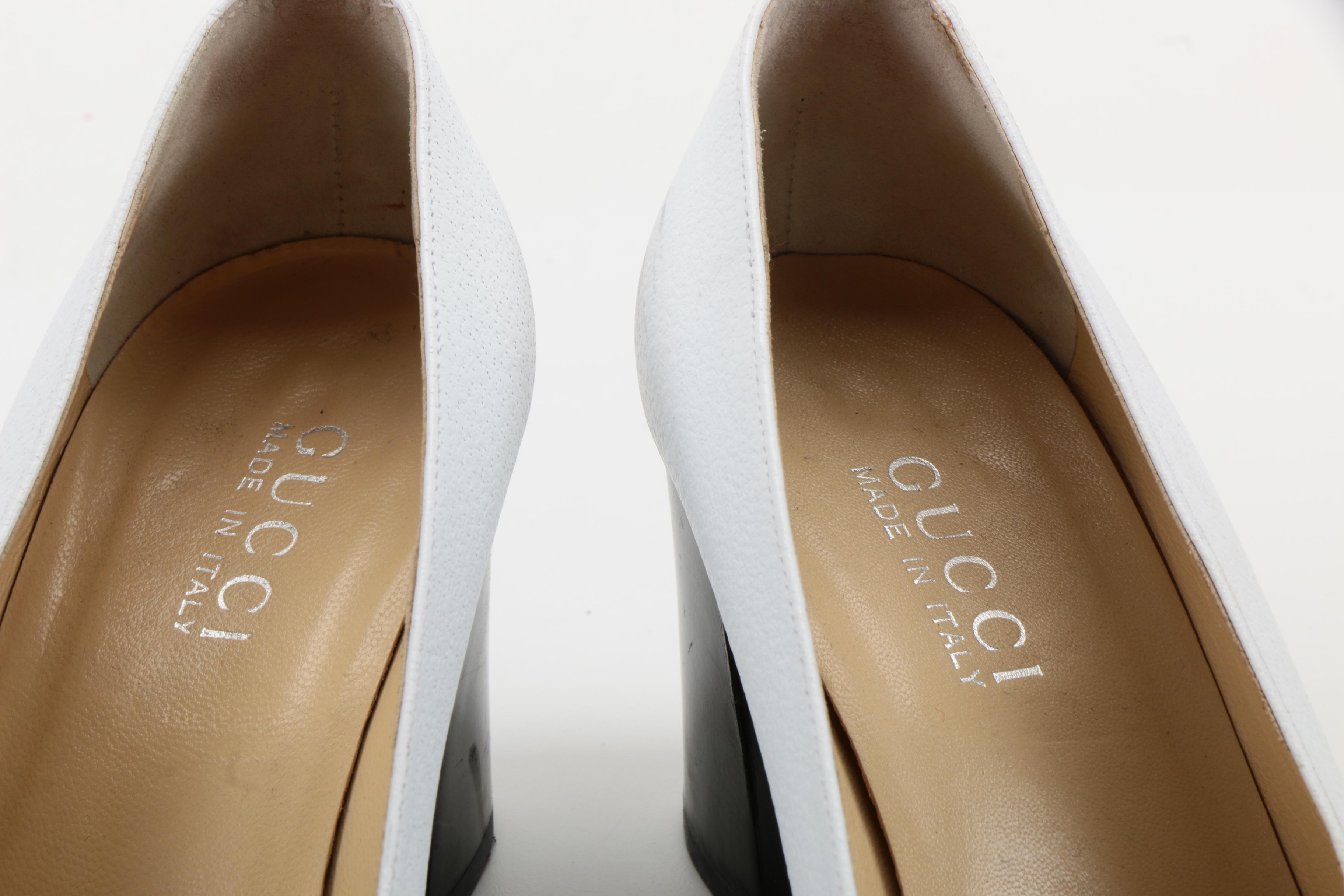 Women's Gucci Leather Pumps