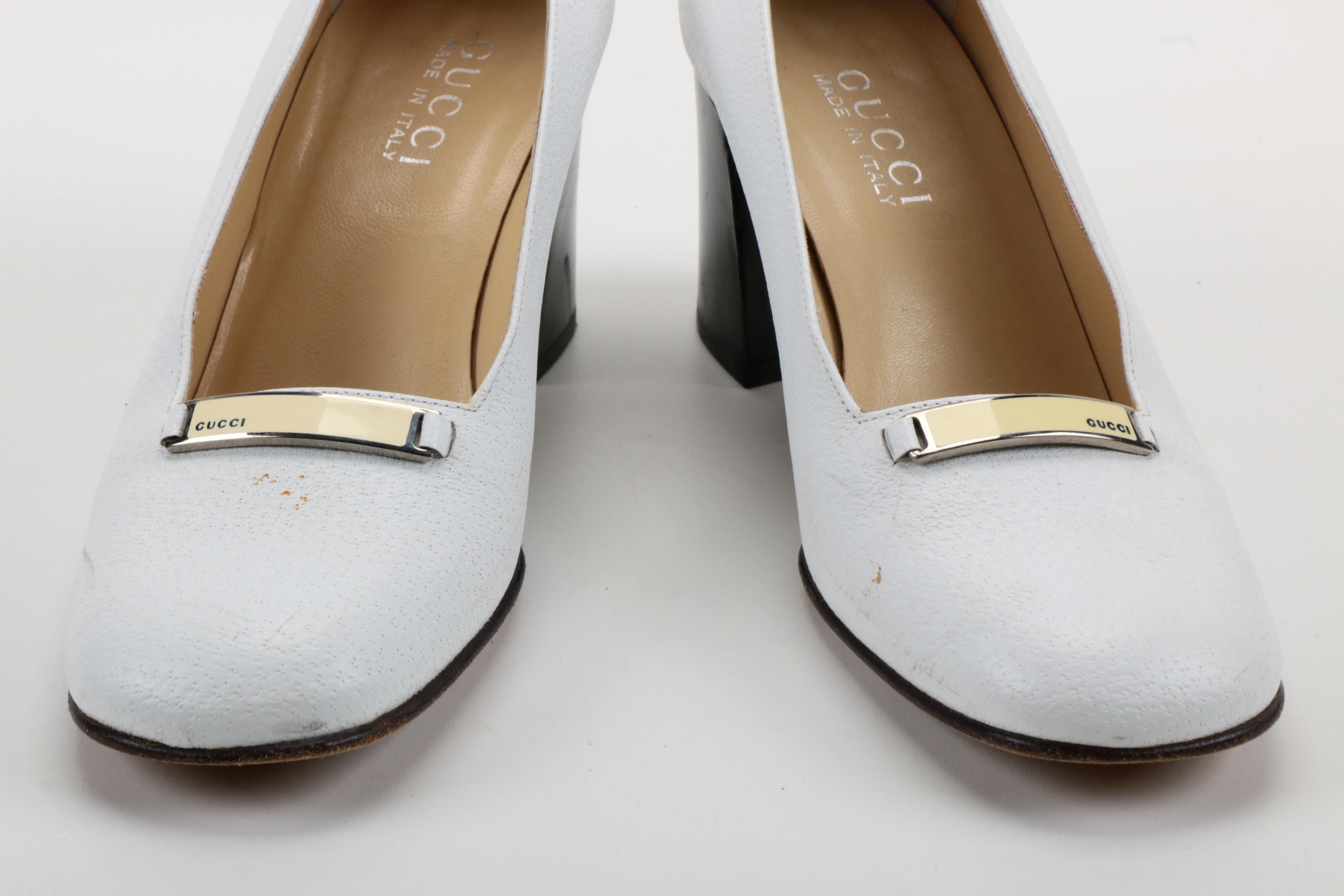 Women's Gucci Leather Pumps