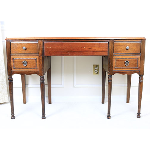 Vintage Walnut Sideboard by Merriman Cabinet Co.