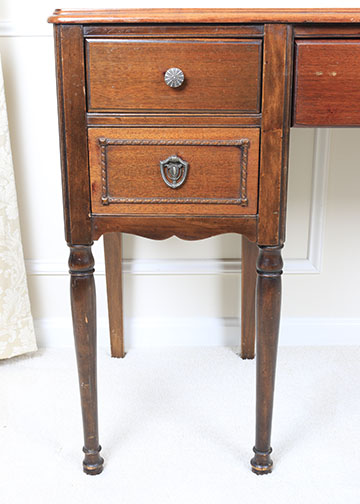 Vintage Walnut Sideboard by Merriman Cabinet Co.