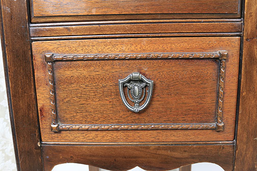 Vintage Walnut Sideboard by Merriman Cabinet Co.