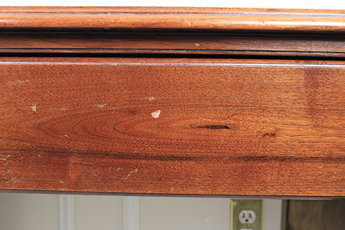 Vintage Walnut Sideboard by Merriman Cabinet Co.
