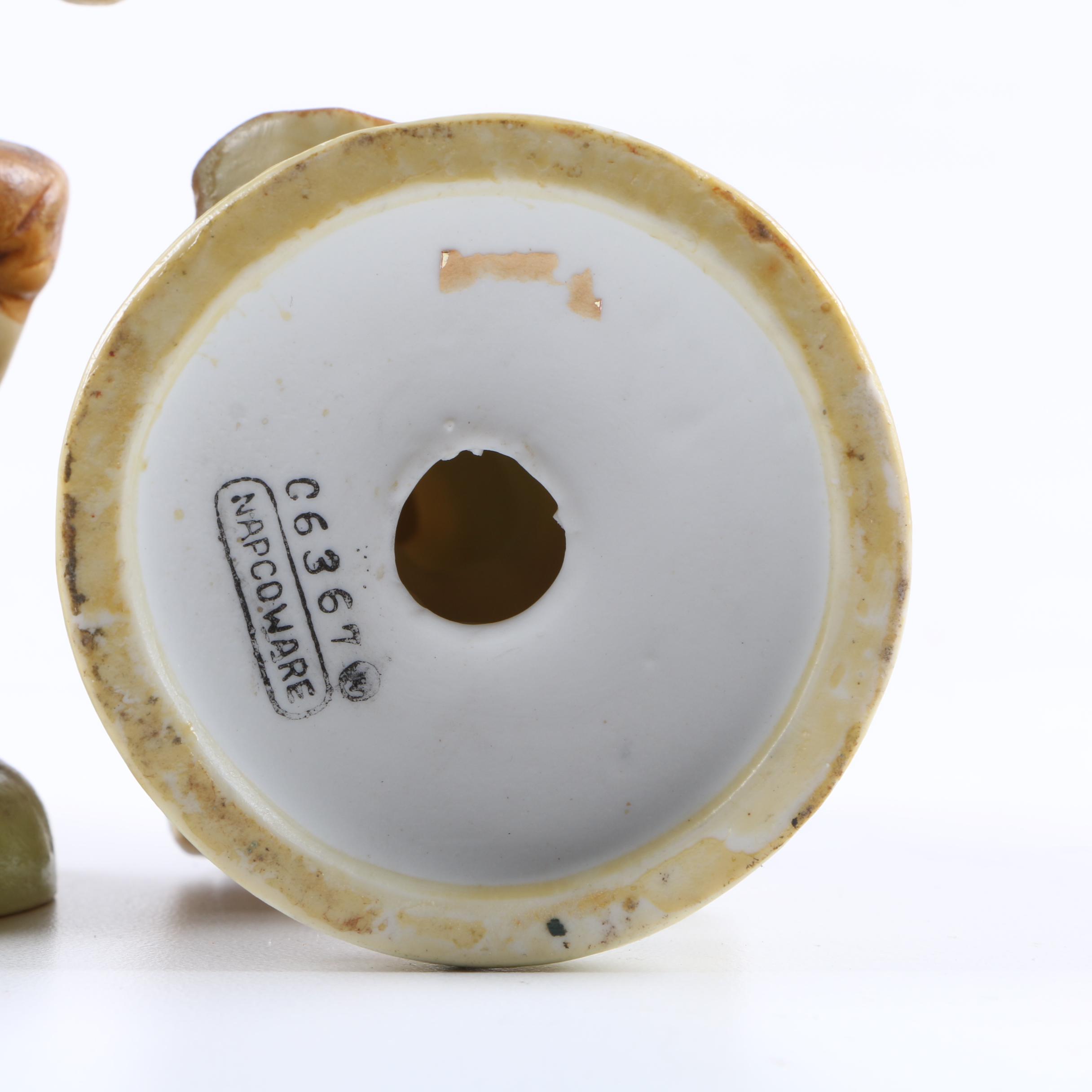 Pair of Napcoware Ceramic Figurines