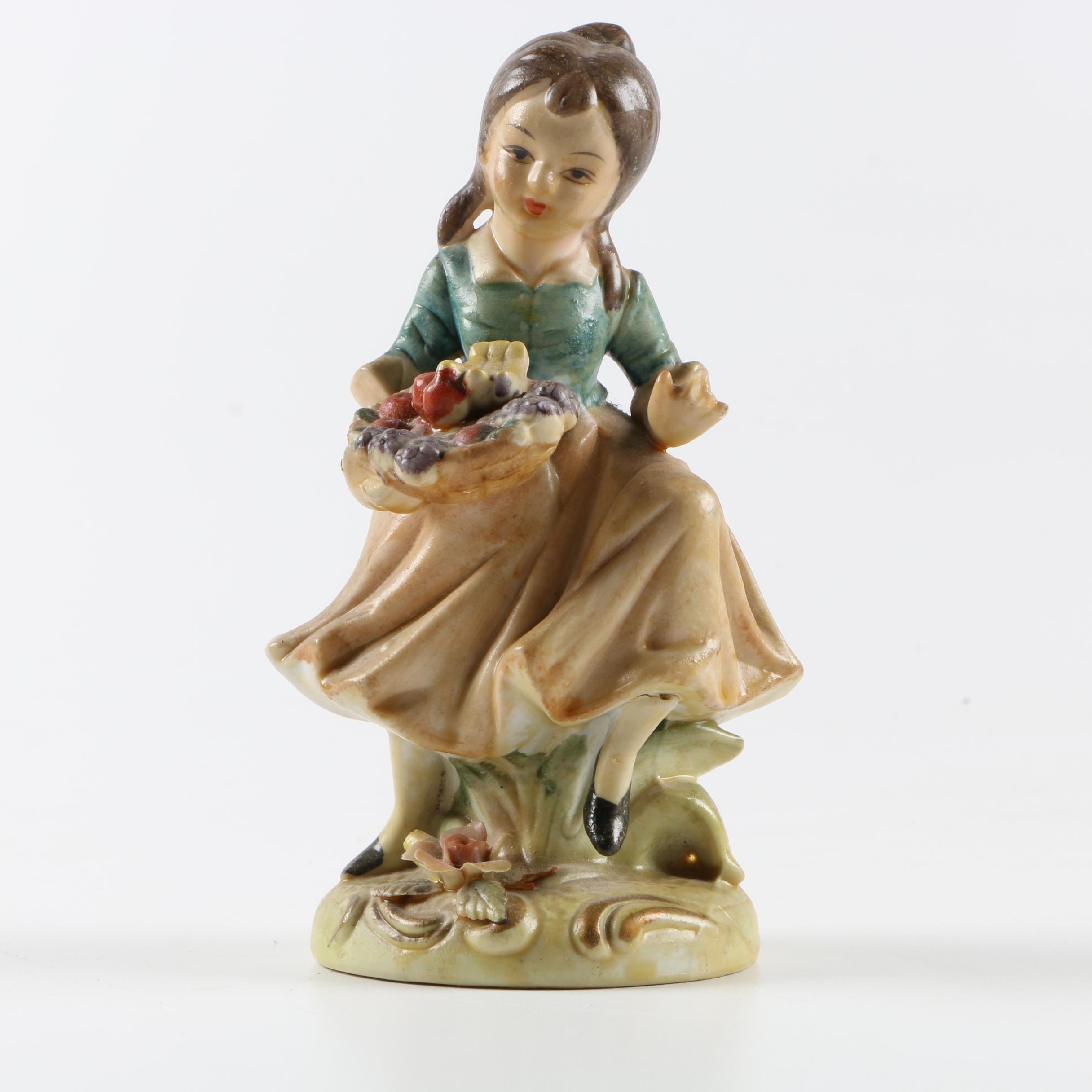 Pair of Napcoware Ceramic Figurines