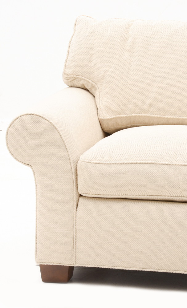 Contemporary Rolled Arm Sofa By Dapha