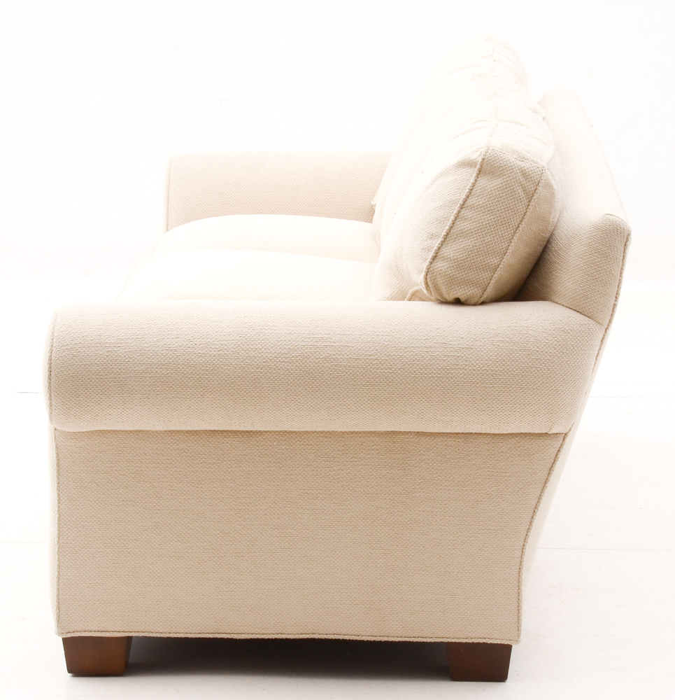 Contemporary Rolled Arm Sofa By Dapha