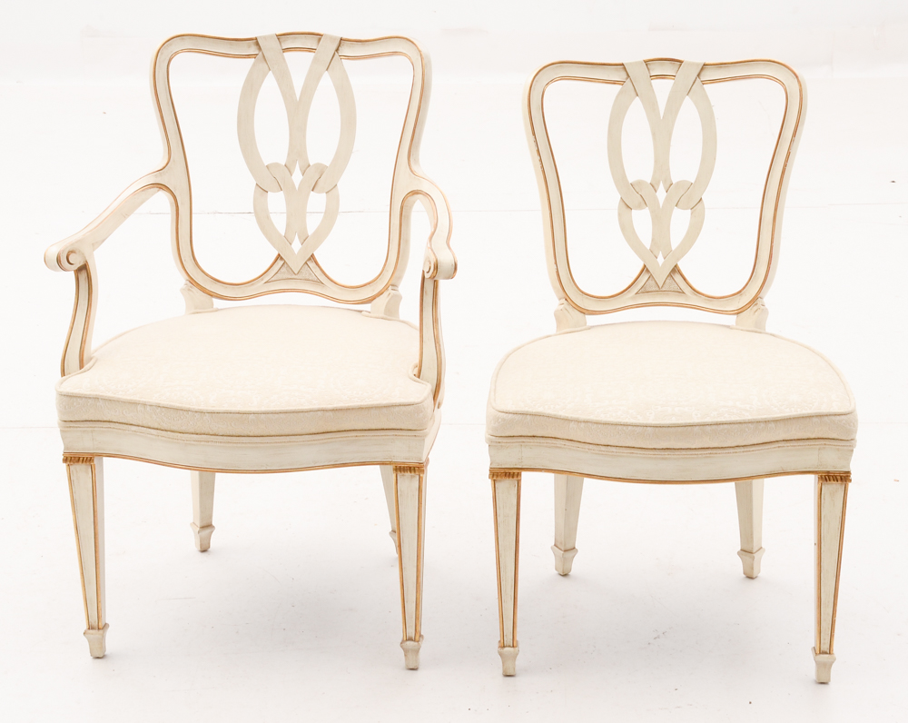 French Provincial Dining Set By John Widdicomb