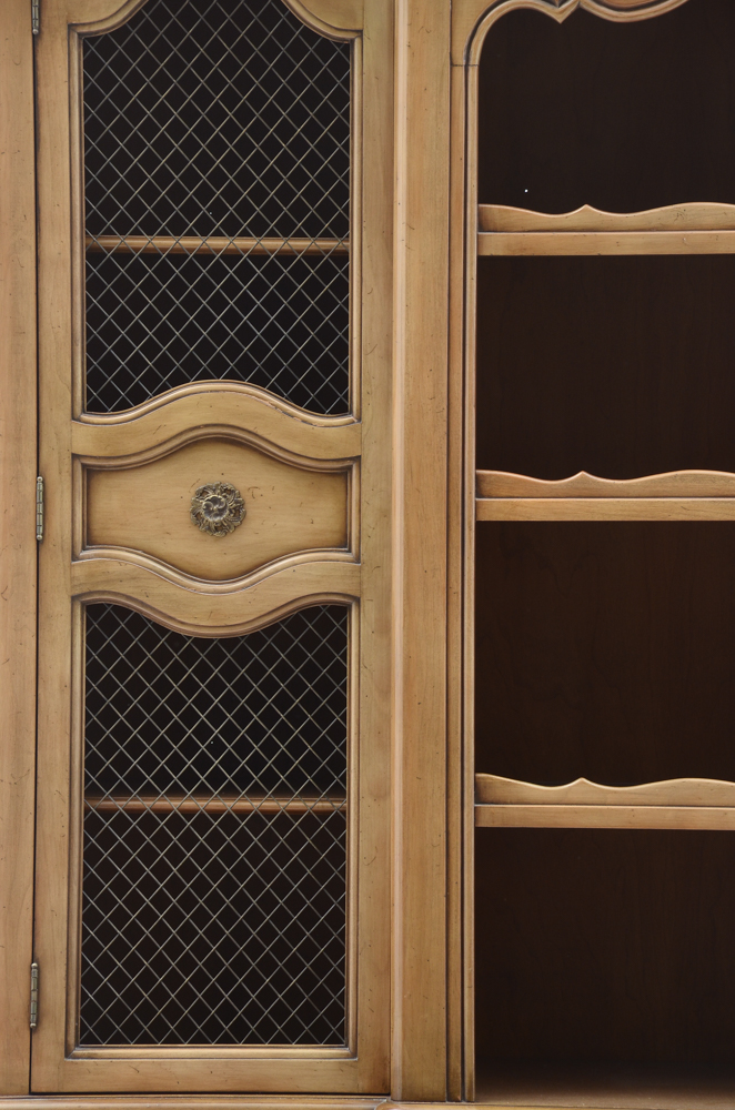 French Provincial Buffet With Hutch By Fancher