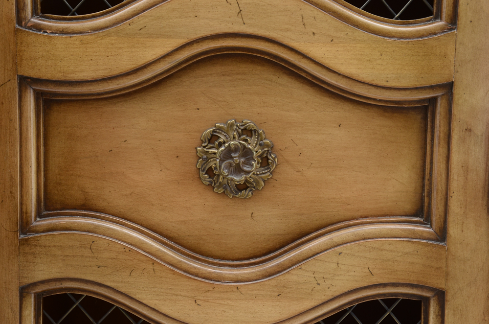 French Provincial Buffet With Hutch By Fancher