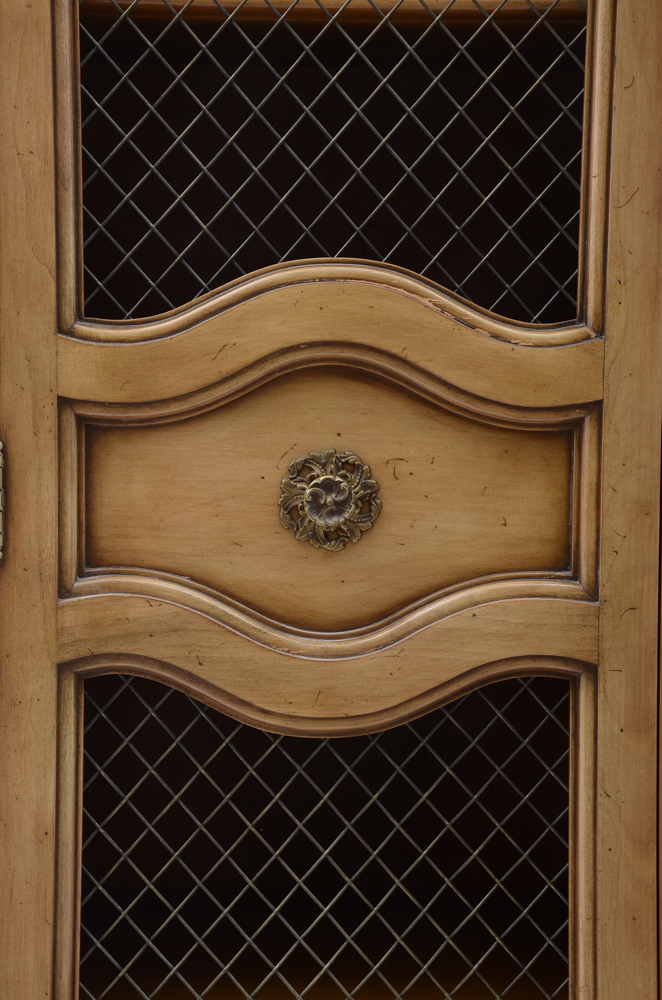 French Provincial Buffet With Hutch By Fancher