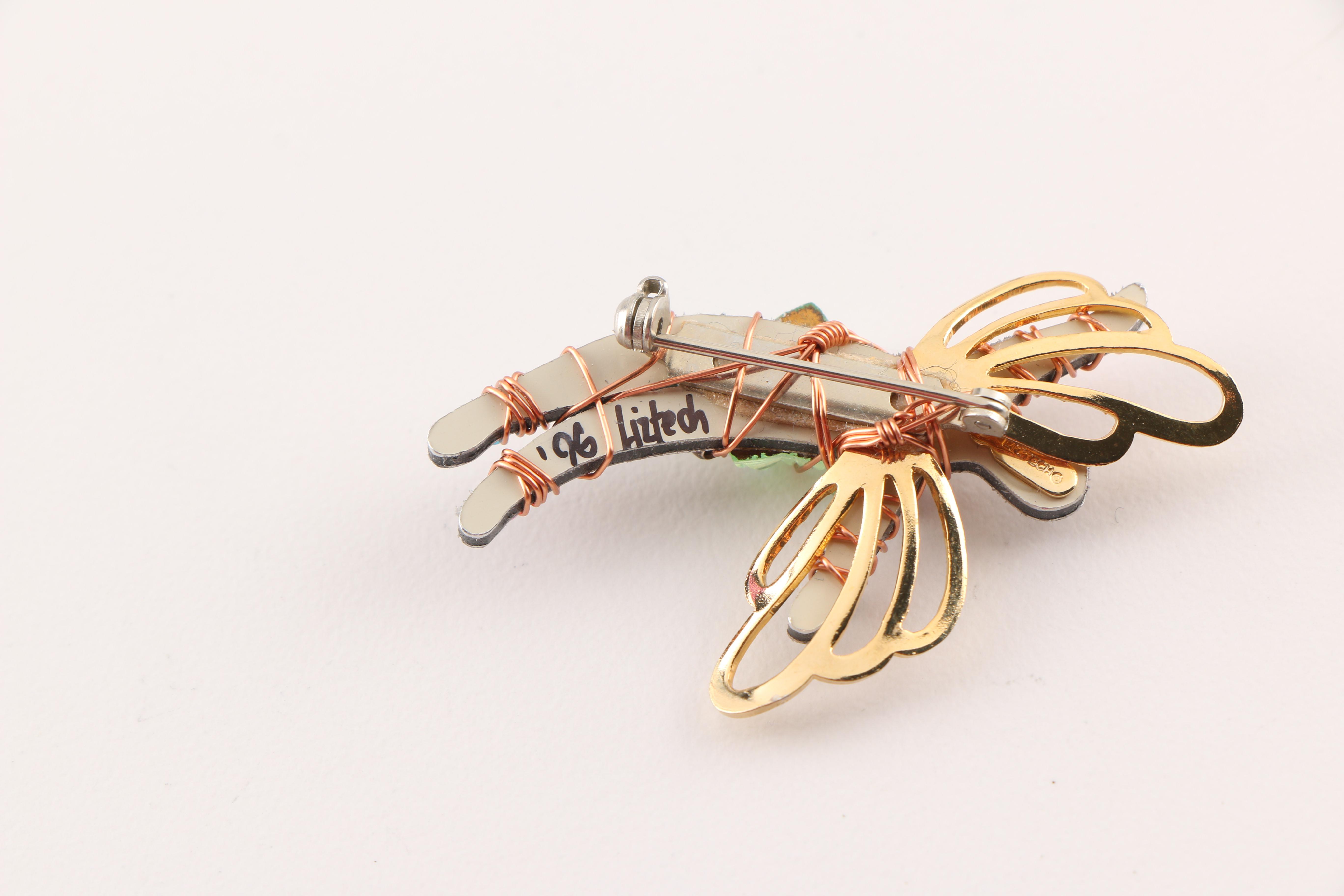 Assortment of Costume Jewelry Including Cloisonné,  Butler & Wilson and Coro