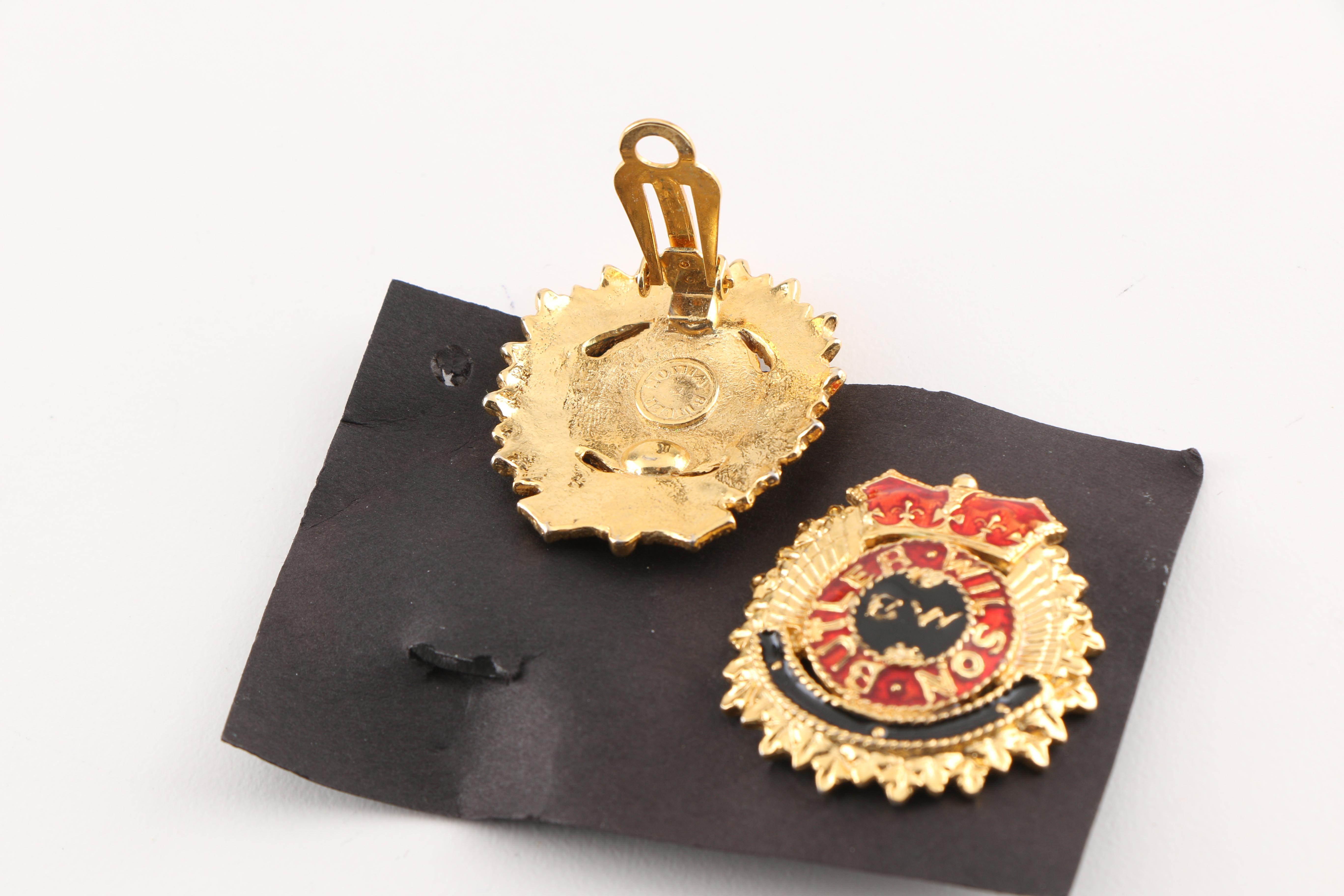 Assortment of Costume Jewelry Including Cloisonné,  Butler & Wilson and Coro