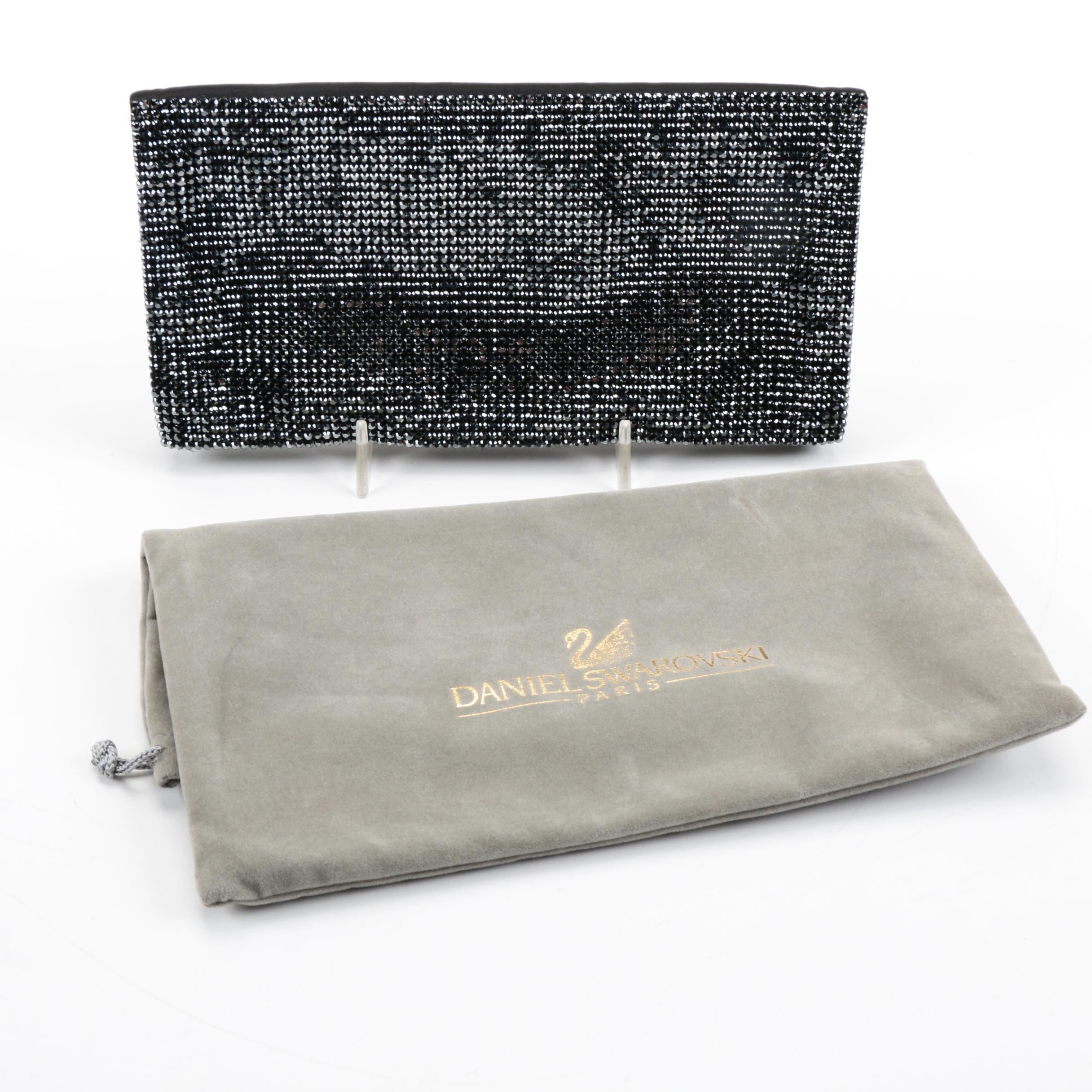 Daniel Swarovski Black Crystal Clutch