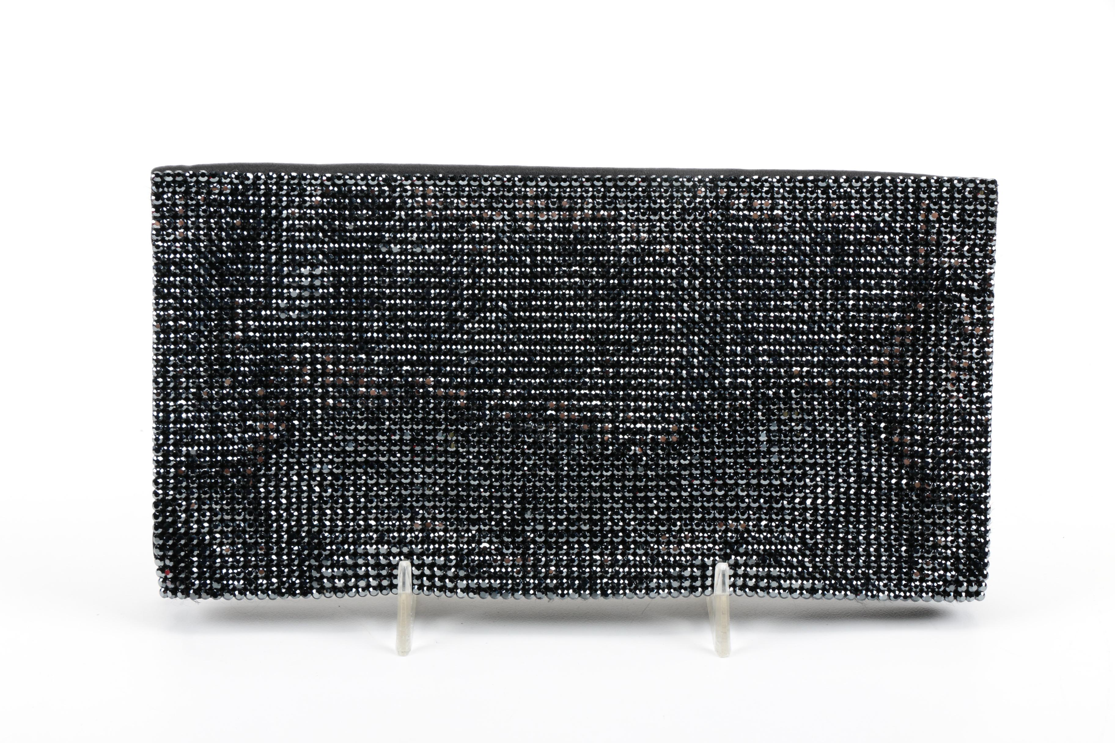 Daniel Swarovski Black Crystal Clutch