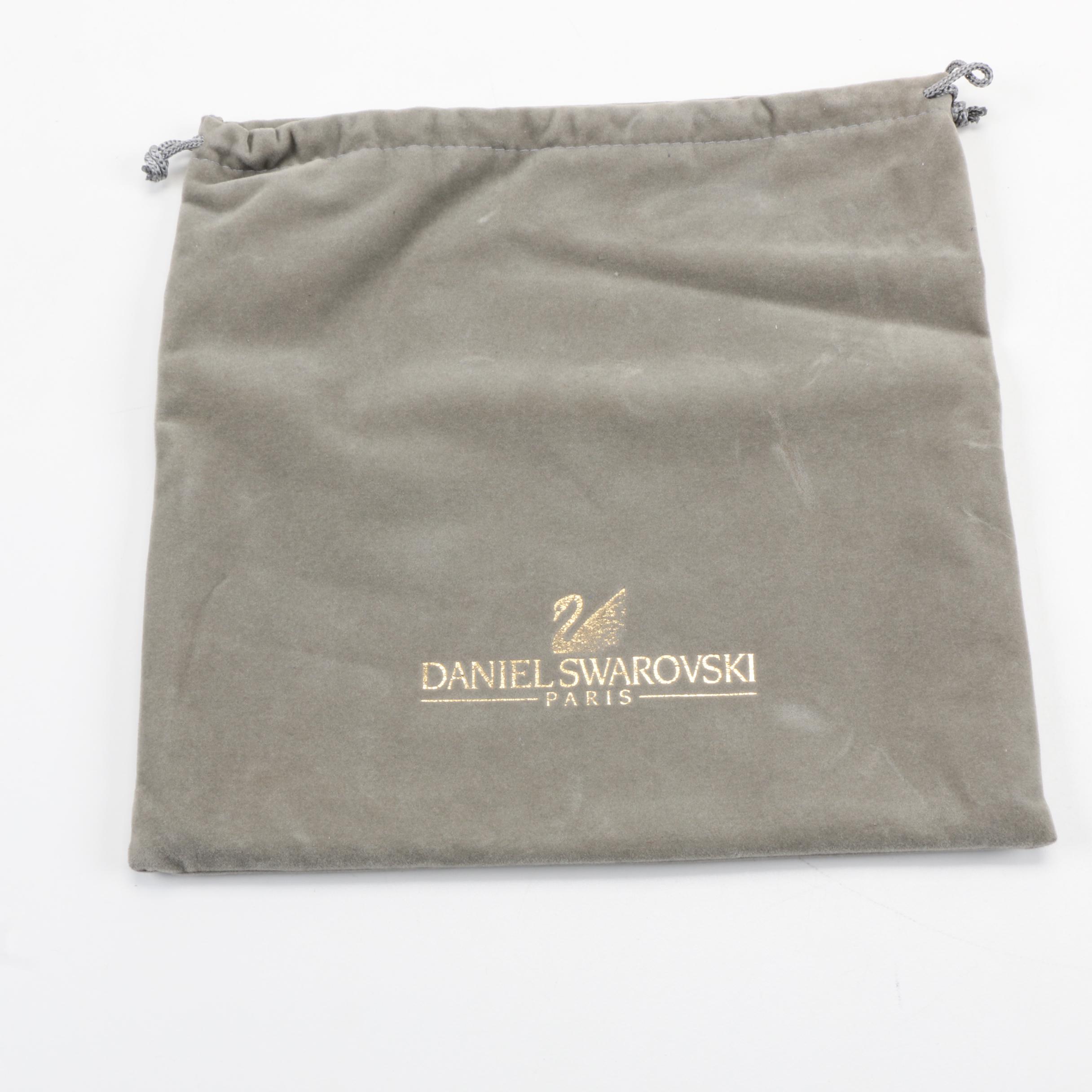 Daniel Swarovski Black Crystal Clutch