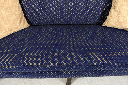 Chippendale Style Camelback Sofa