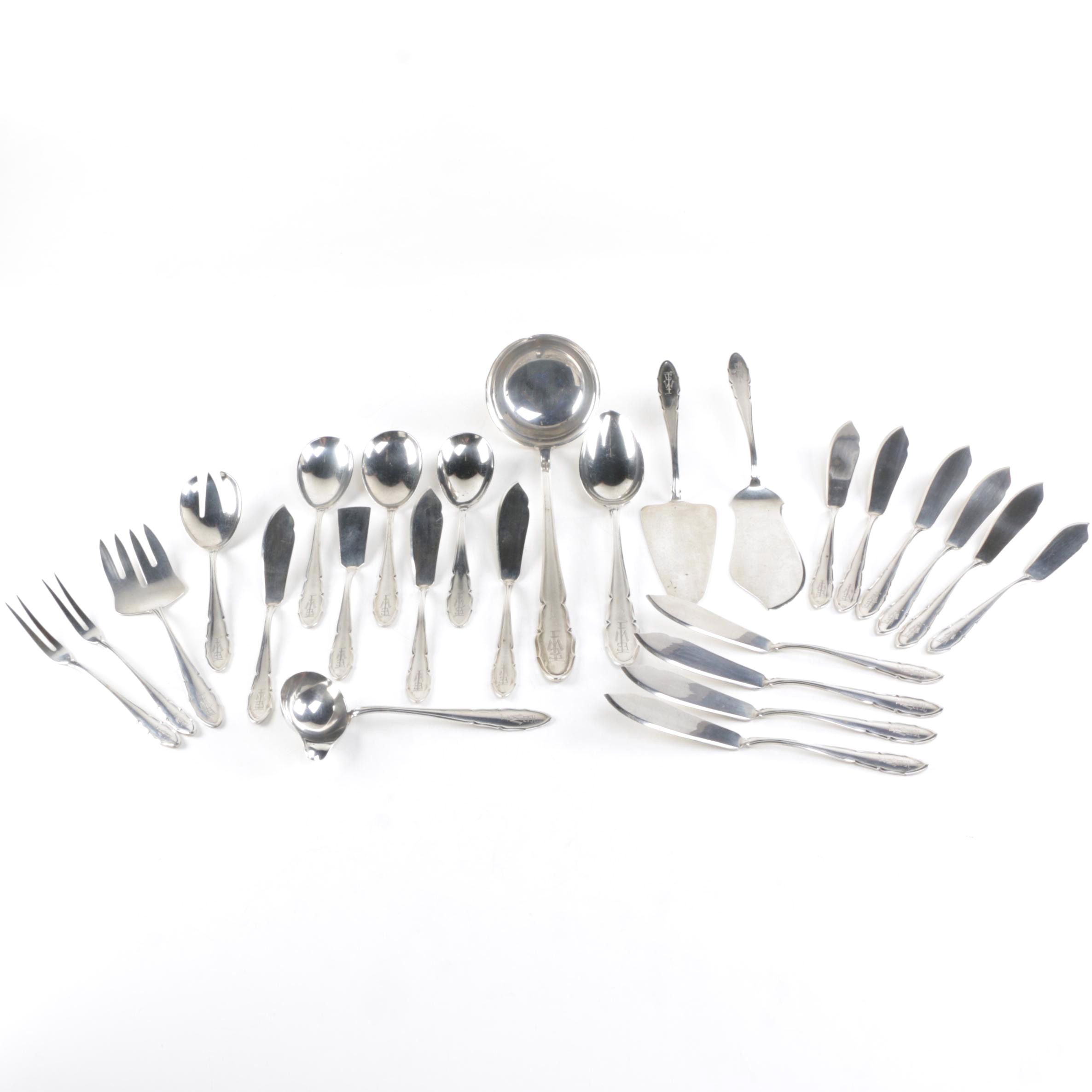 800 Silver Flatware Set