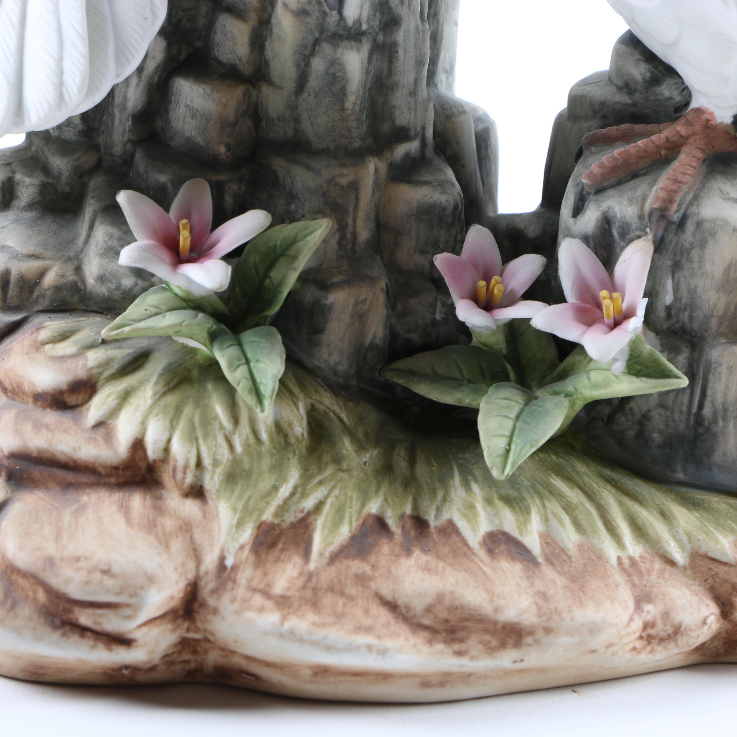 Andrea by Sadek "White Dove" Ceramic Figurine