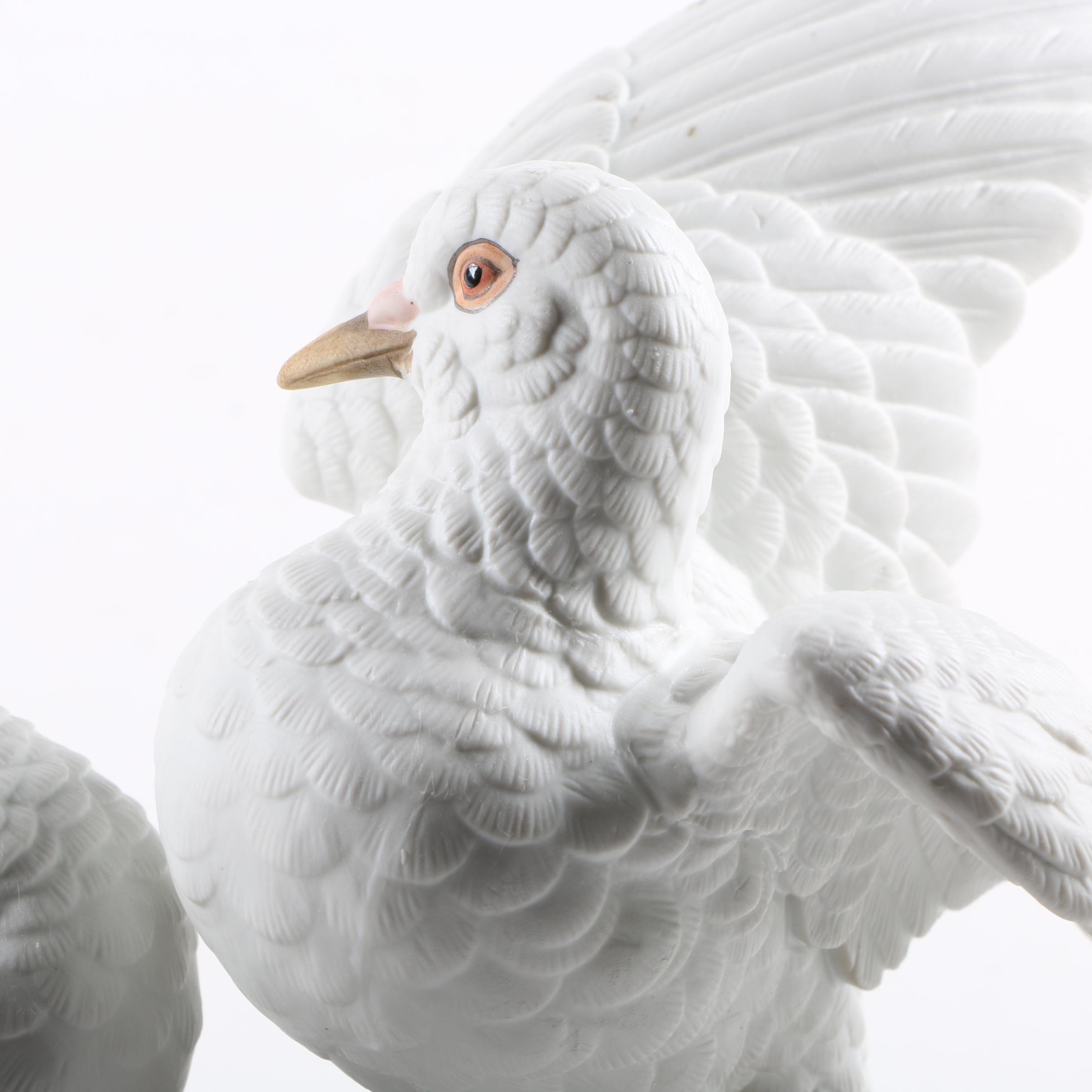 Andrea by Sadek "White Dove" Ceramic Figurine