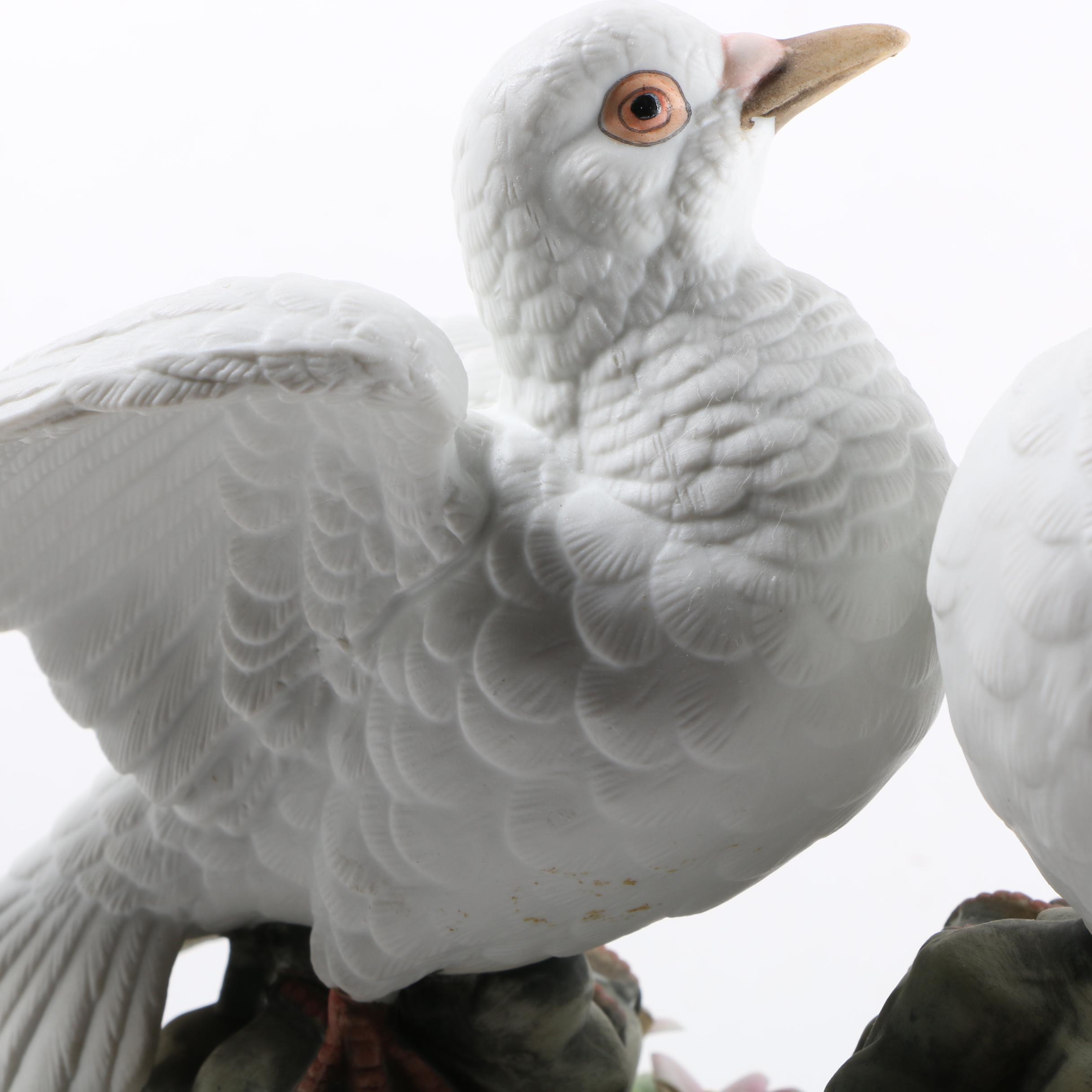 Andrea by Sadek "White Dove" Ceramic Figurine