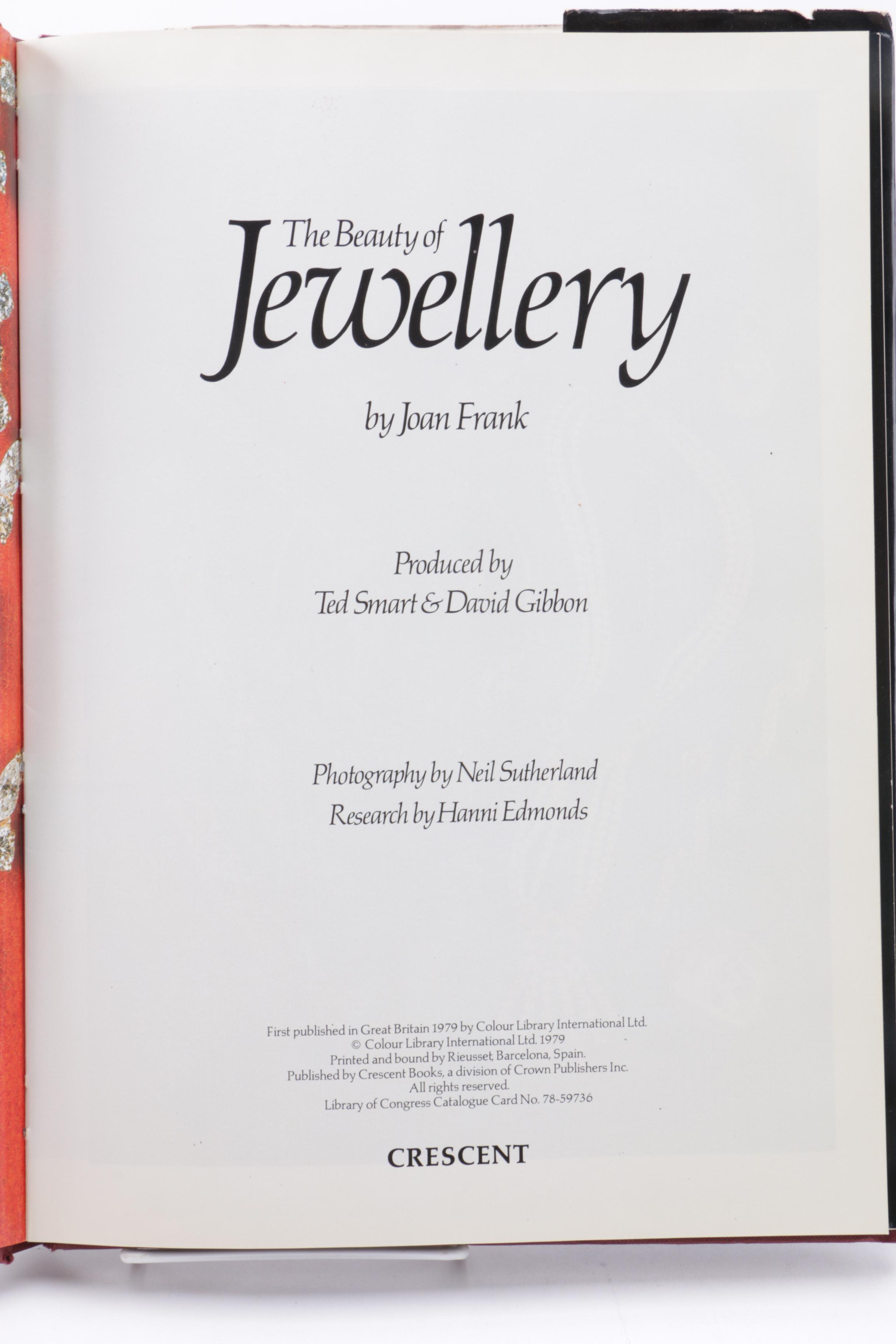 Assorted Hardcover Books on Jewelry