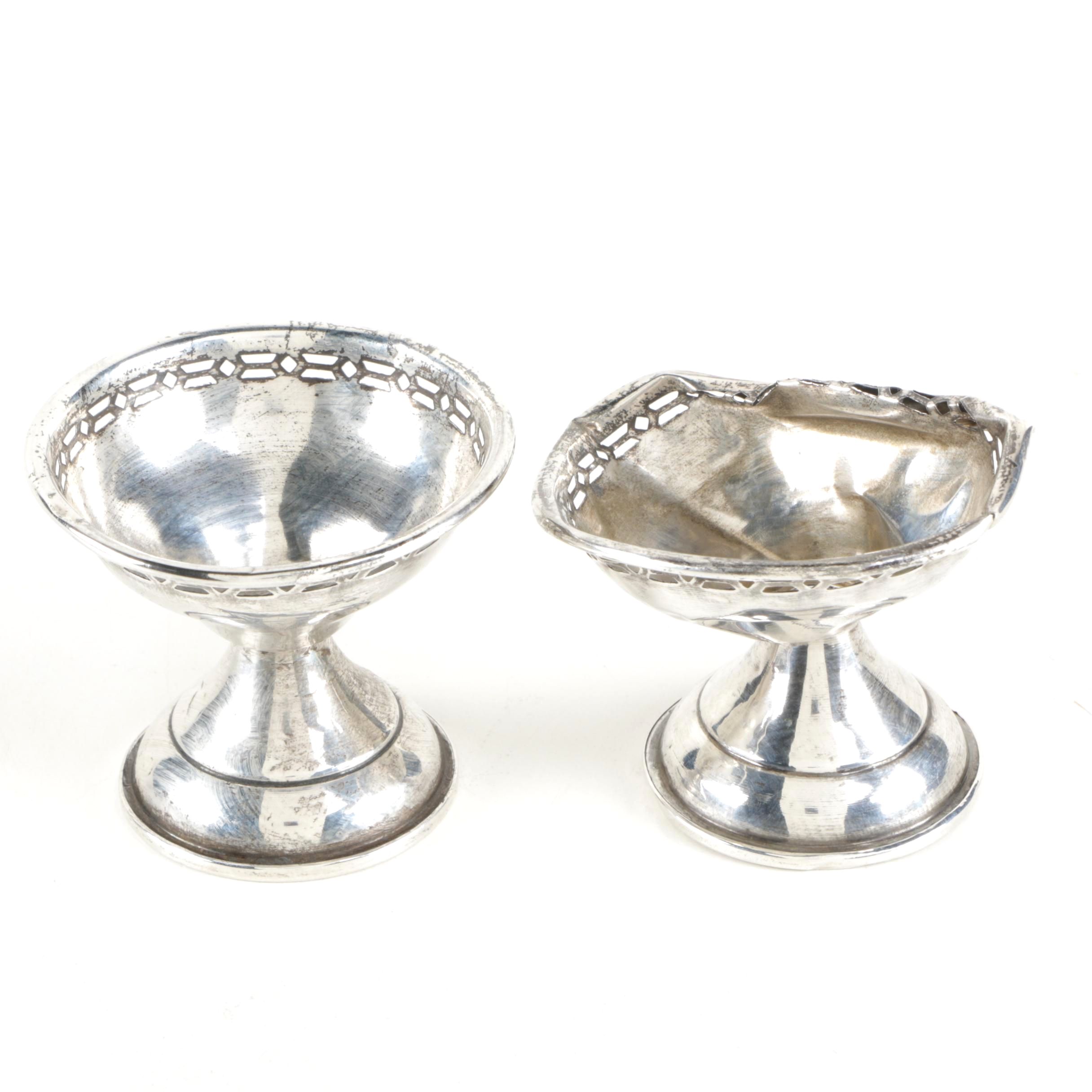 HGSCo Weighted Sterling Silver Compotes