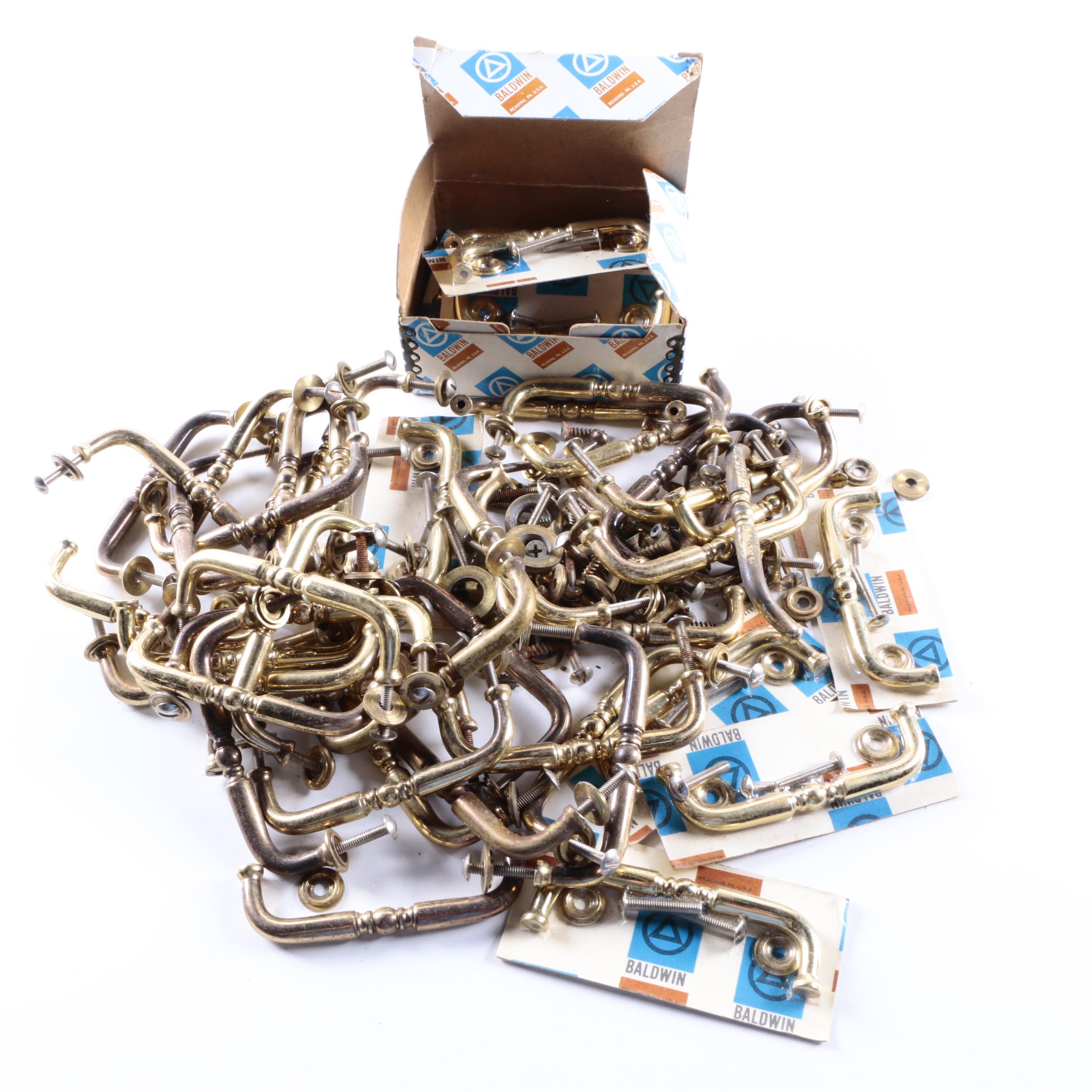 Collection of Brass Drawer Handles