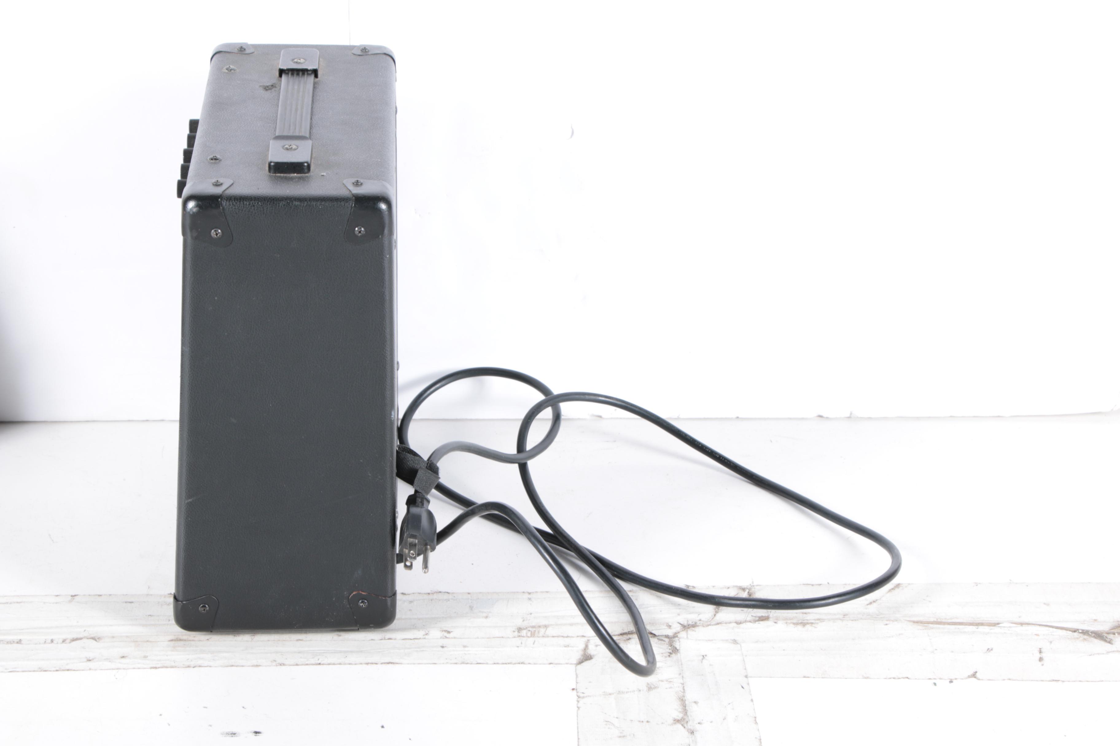 Behringer Strat Style Electric Guitar and Optimus Amplifier