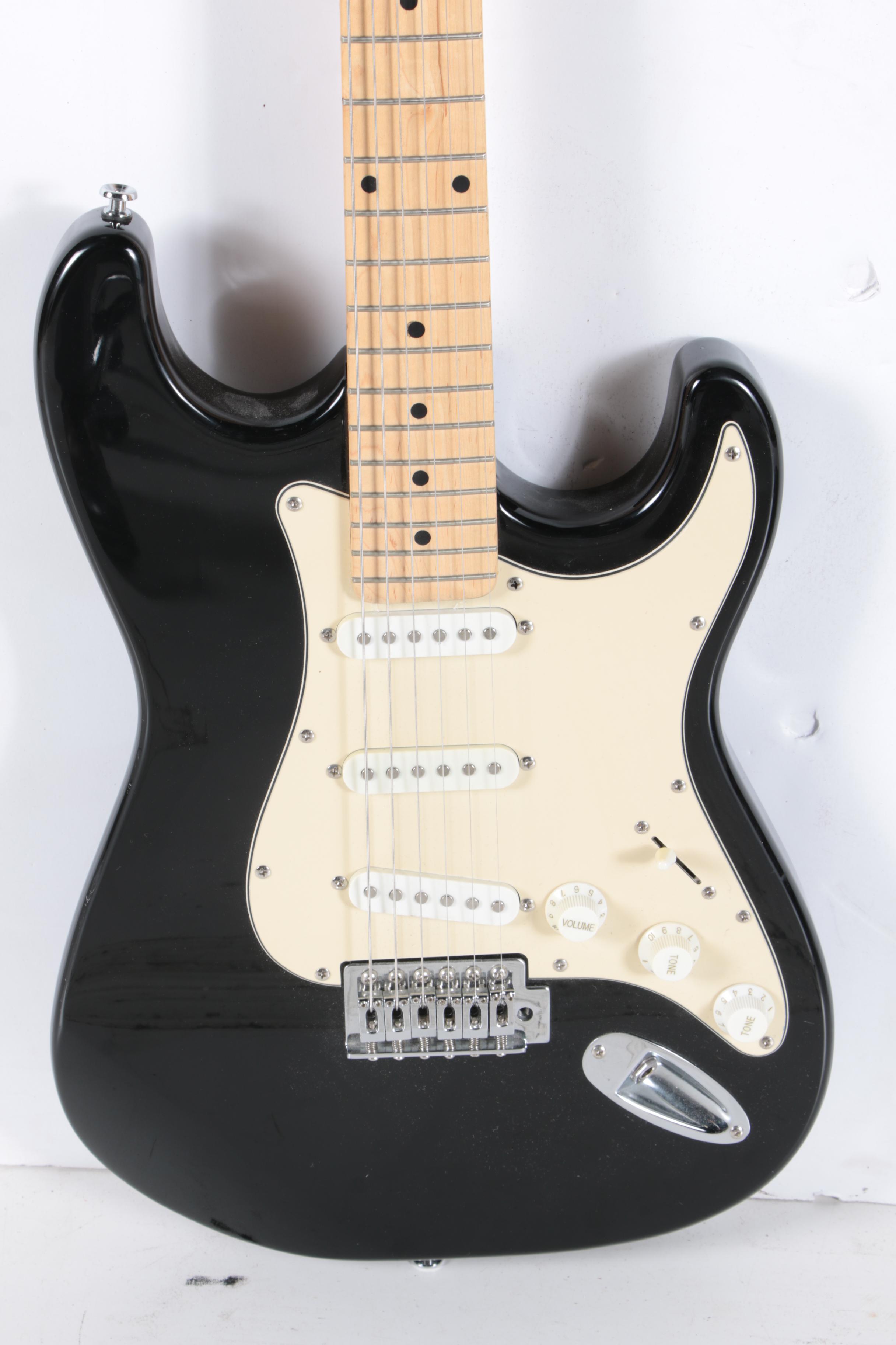 Behringer Strat Style Electric Guitar and Optimus Amplifier