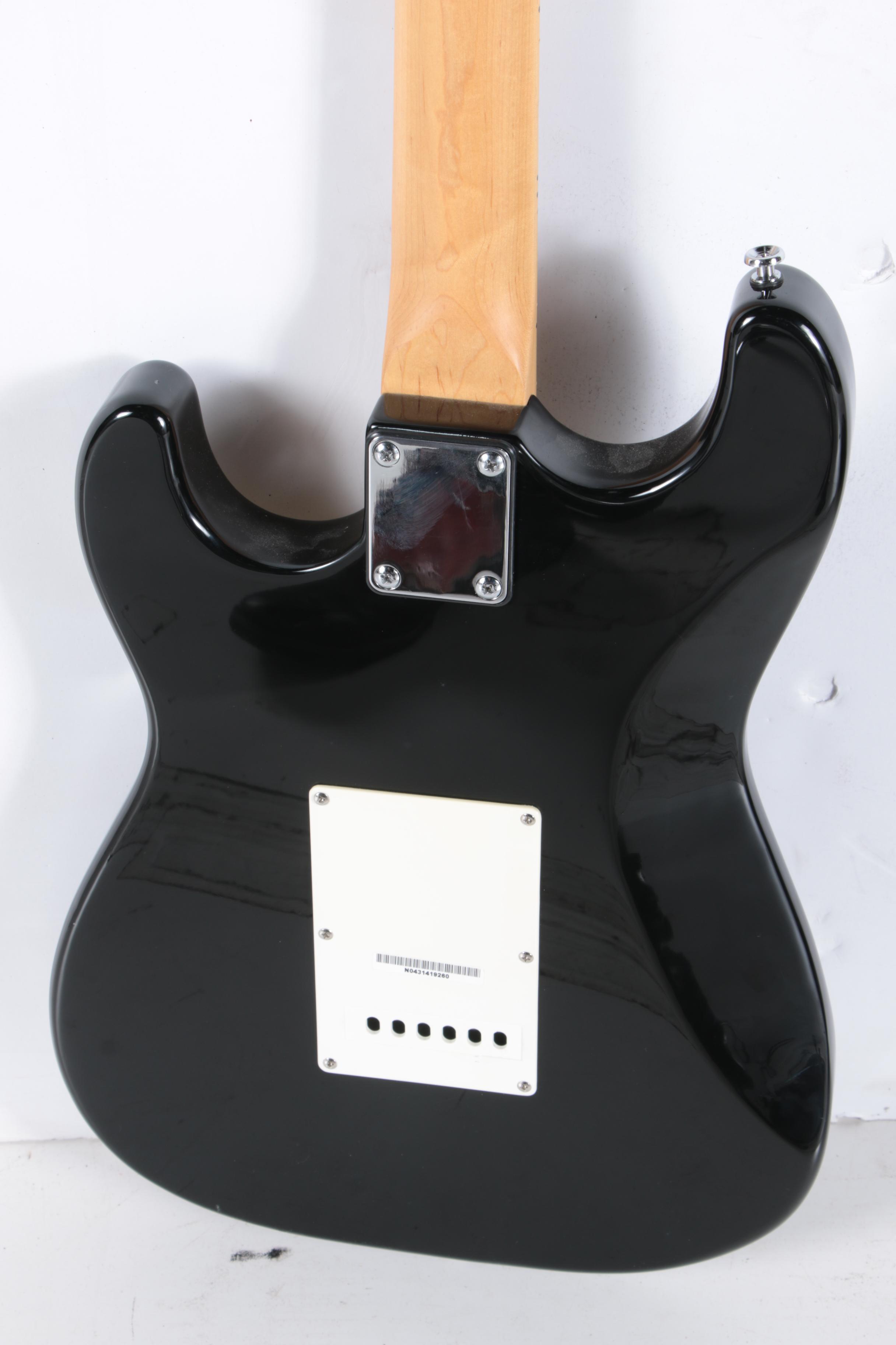 Behringer Strat Style Electric Guitar and Optimus Amplifier