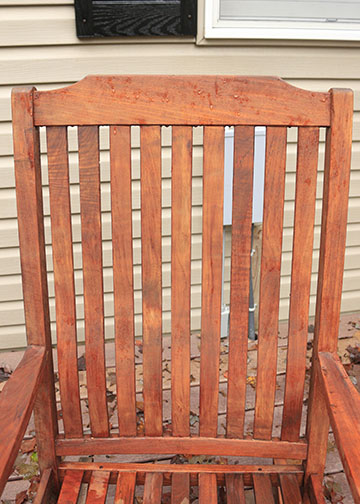 Pair of Teak Rocking Chairs