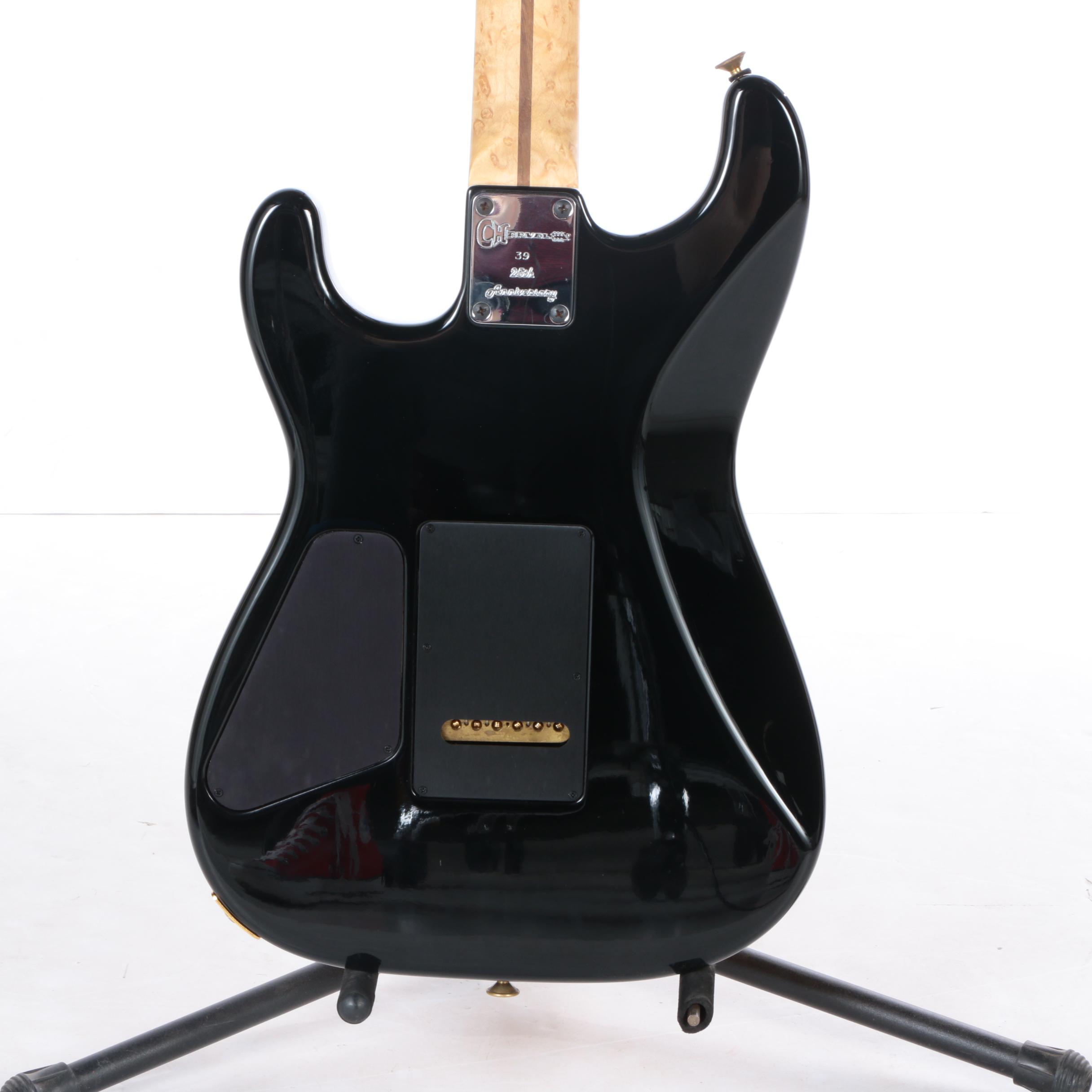 Charvel San Dimas Flame Top Amber Finish 25th Anniversary Electric Guitar