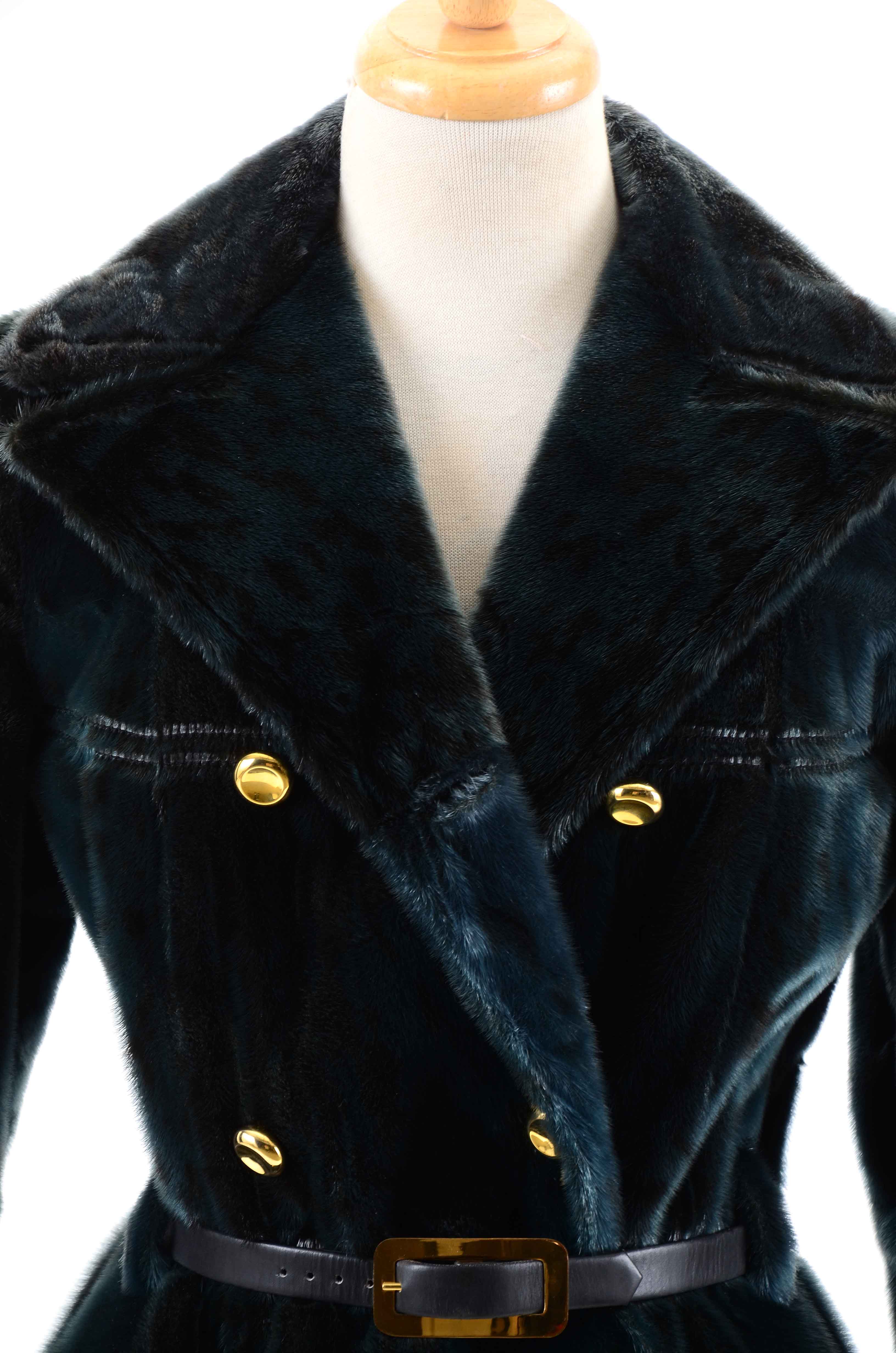 Birger Christensen Vintage Faux Fur Coat