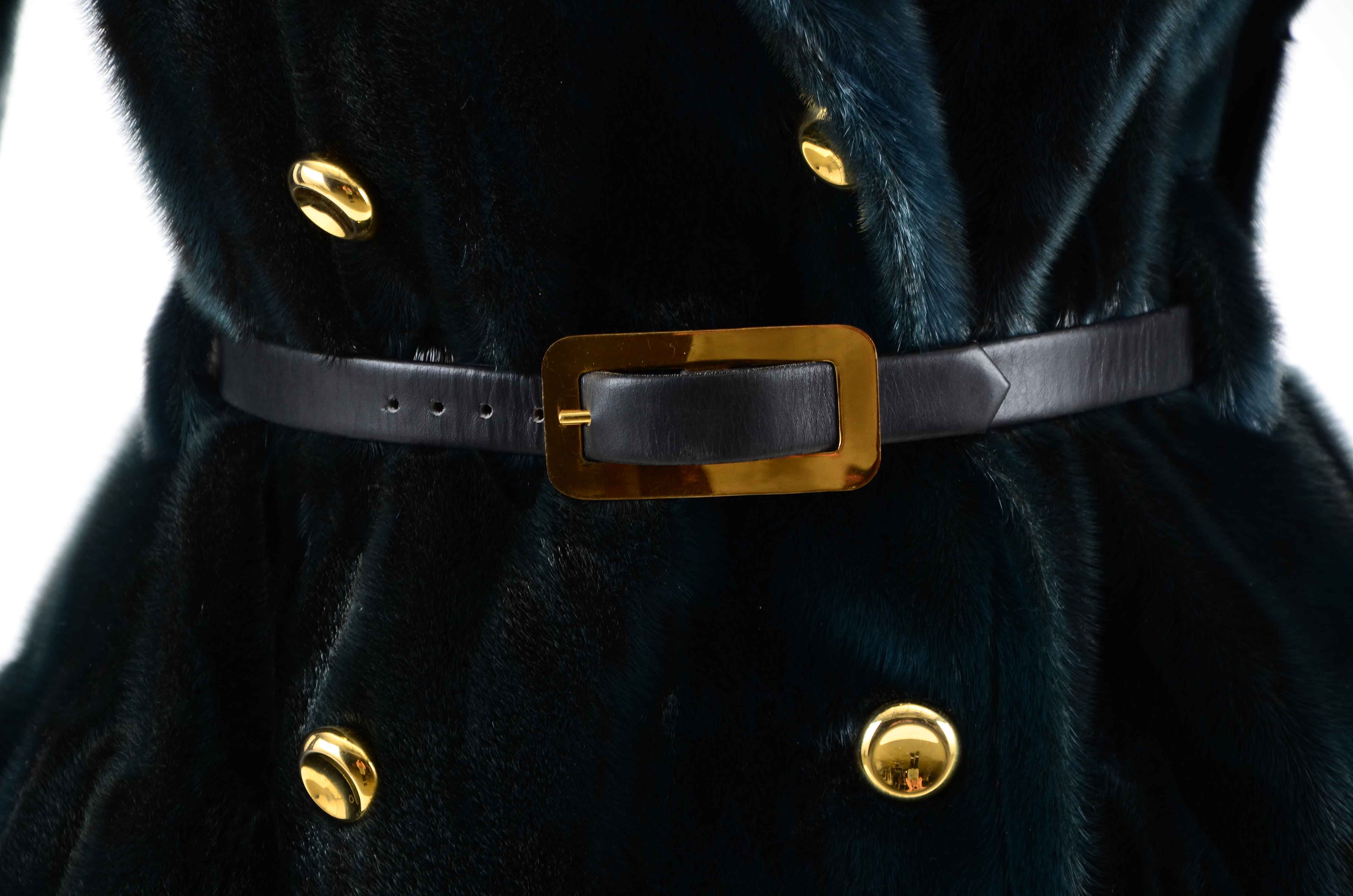 Birger Christensen Vintage Faux Fur Coat