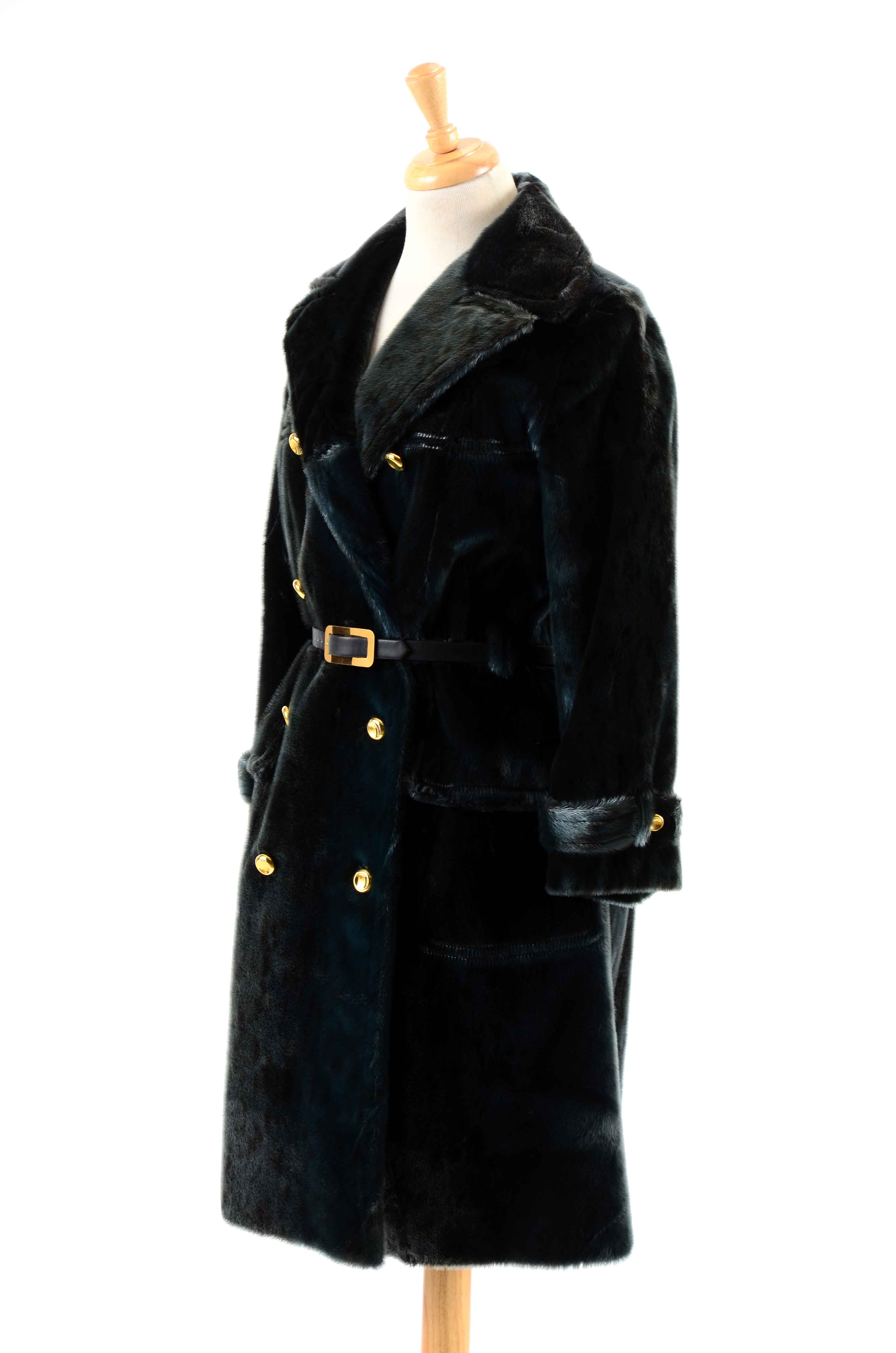 Birger Christensen Vintage Faux Fur Coat