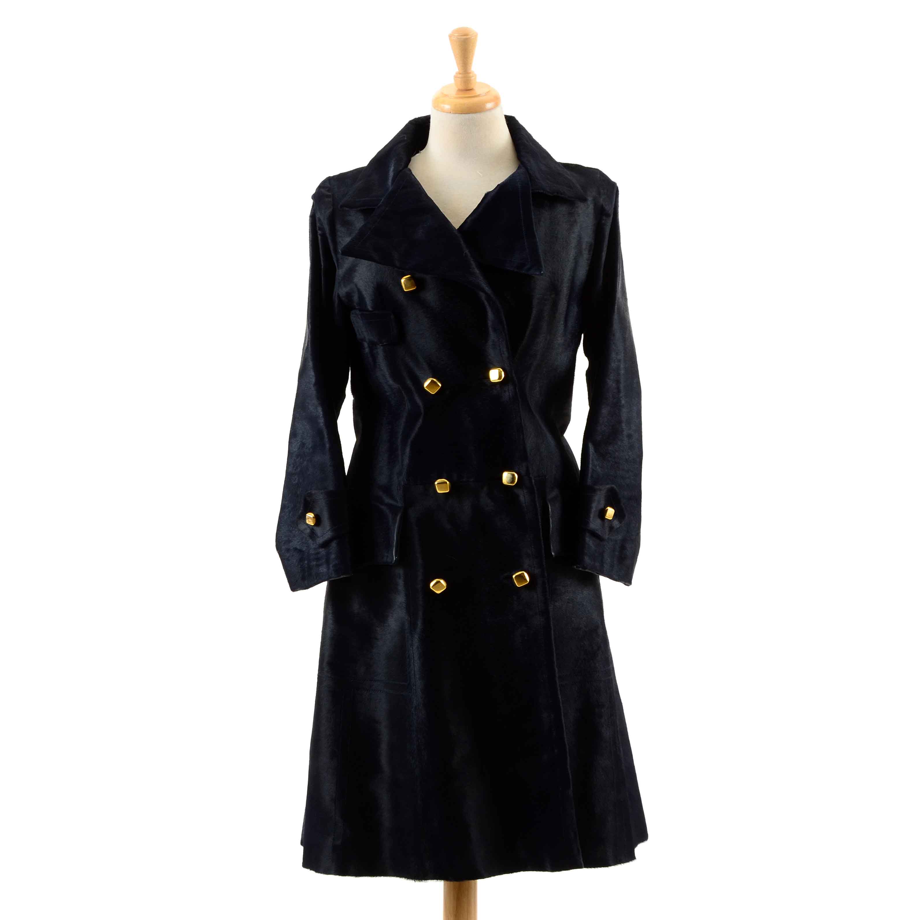 Birger Christensen Calfskin Vintage Coat