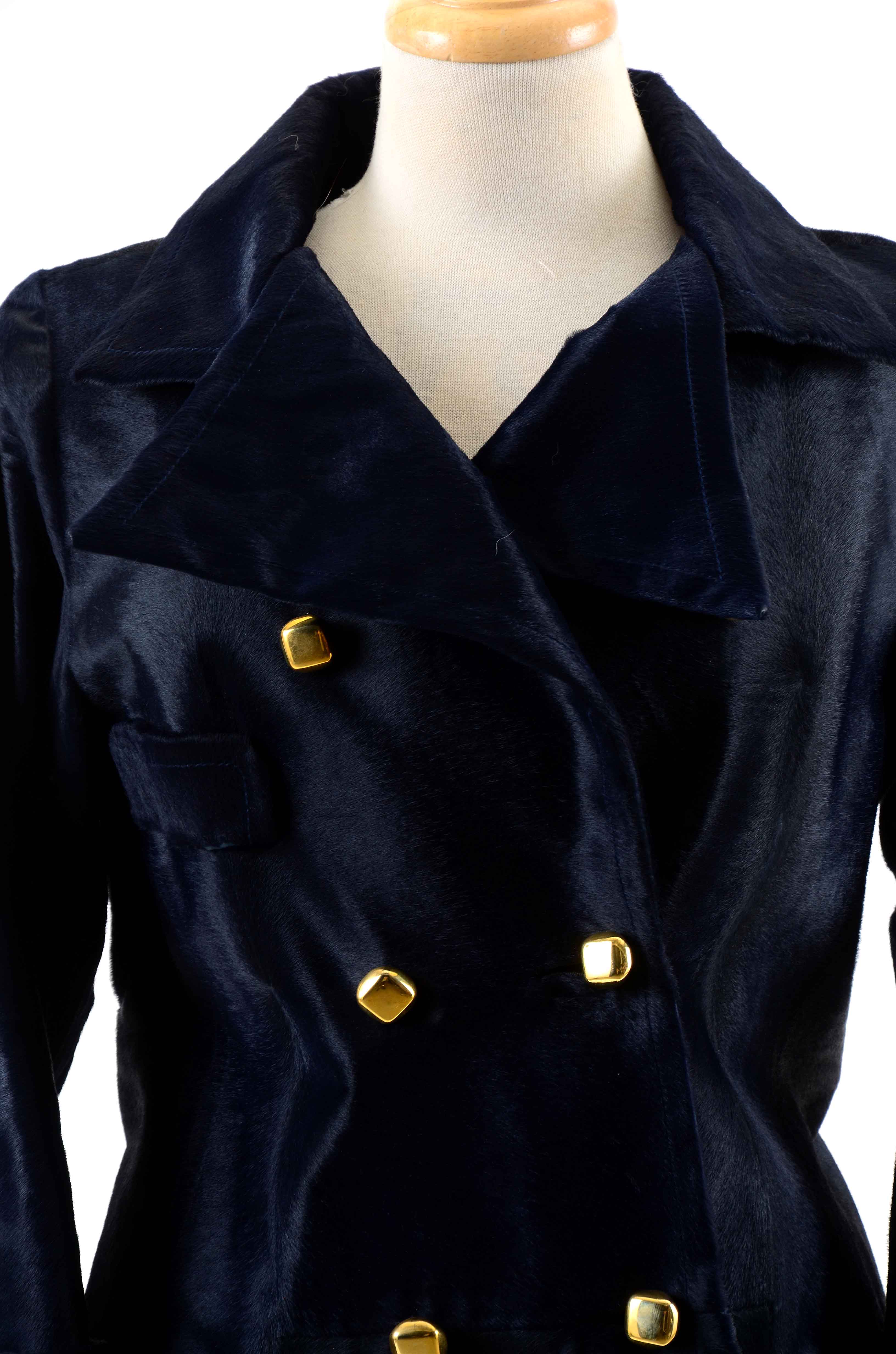 Birger Christensen Calfskin Vintage Coat