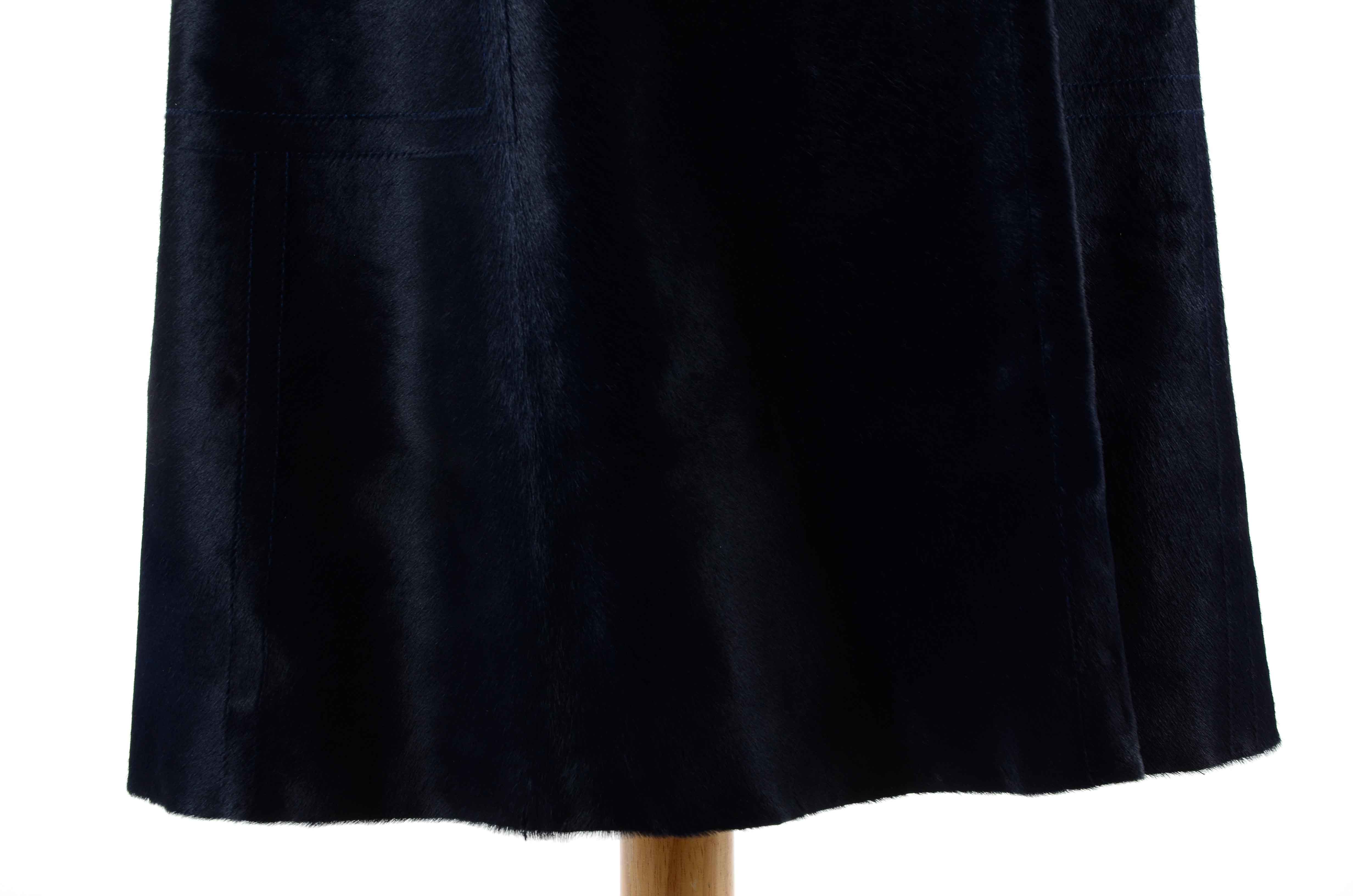 Birger Christensen Calfskin Vintage Coat