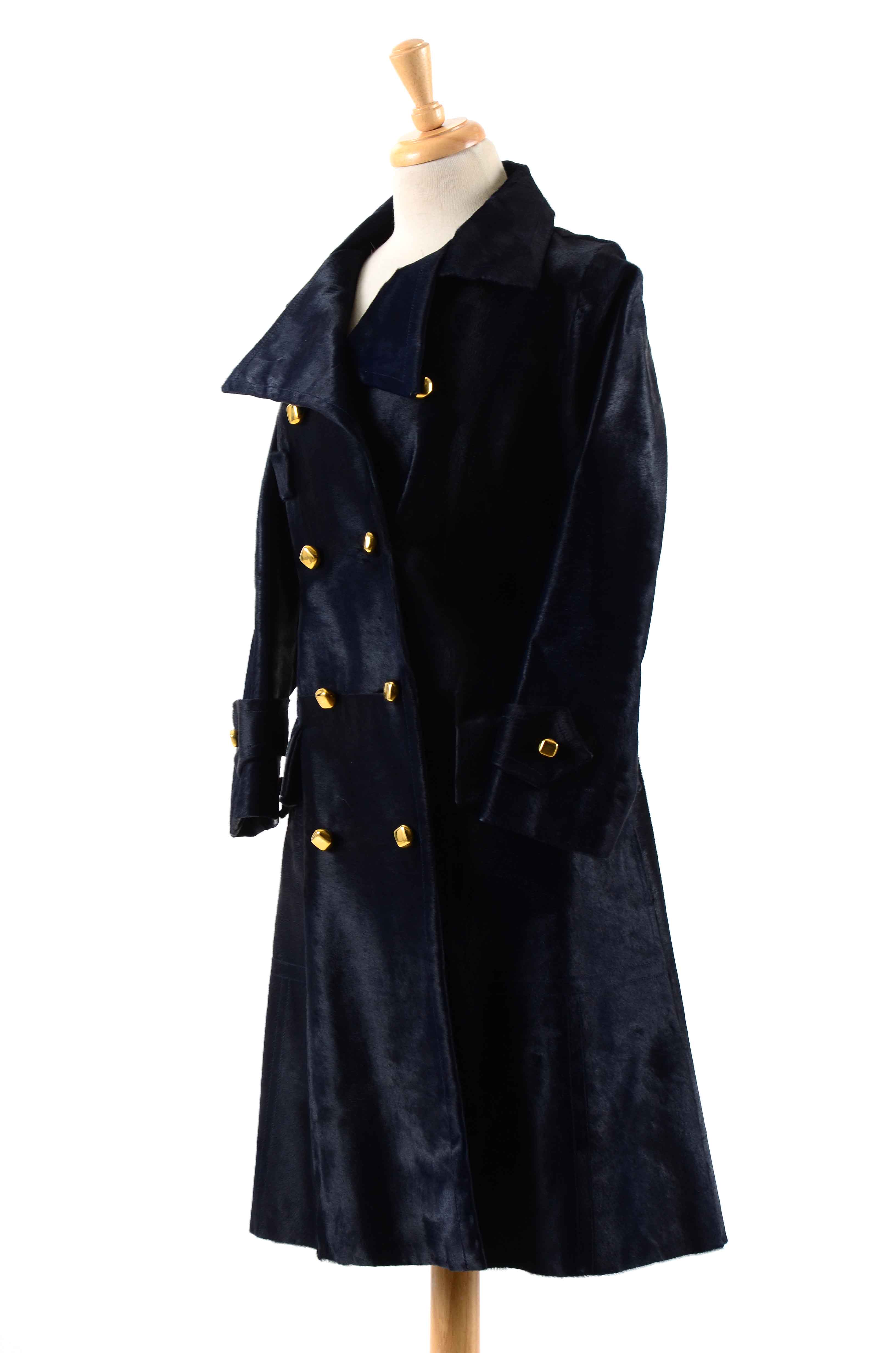 Birger Christensen Calfskin Vintage Coat