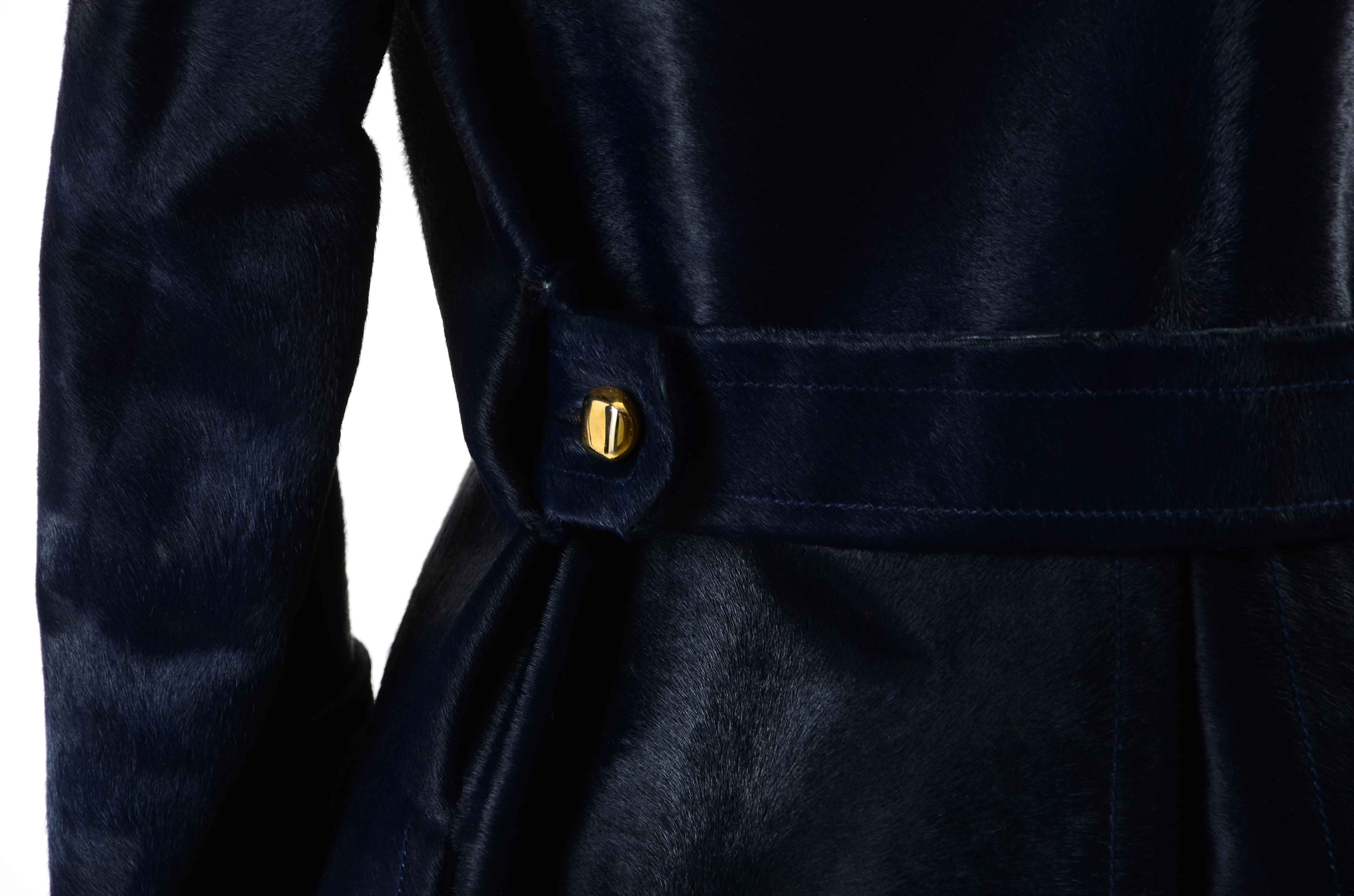 Birger Christensen Calfskin Vintage Coat