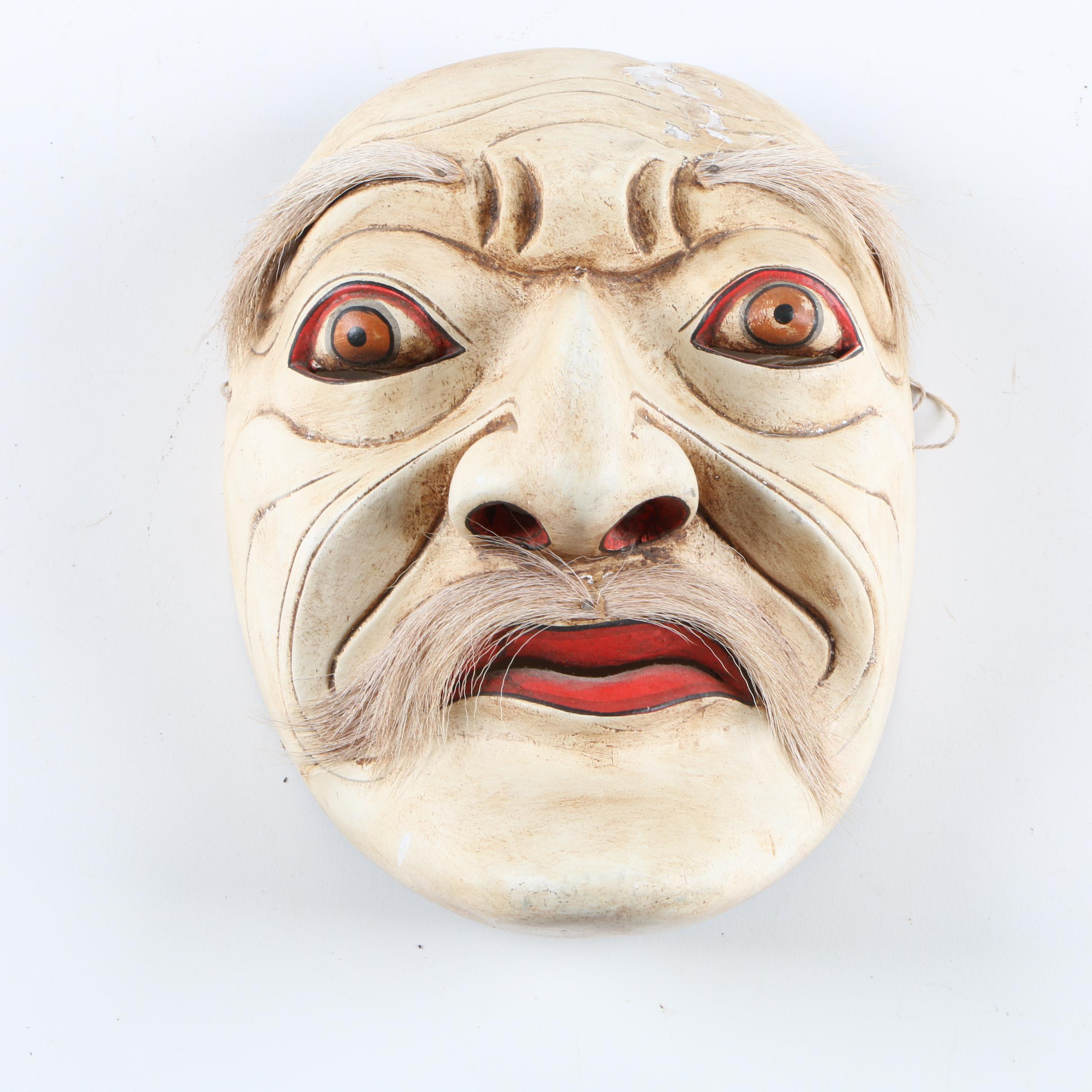 Indonesian Mask of an Old Man