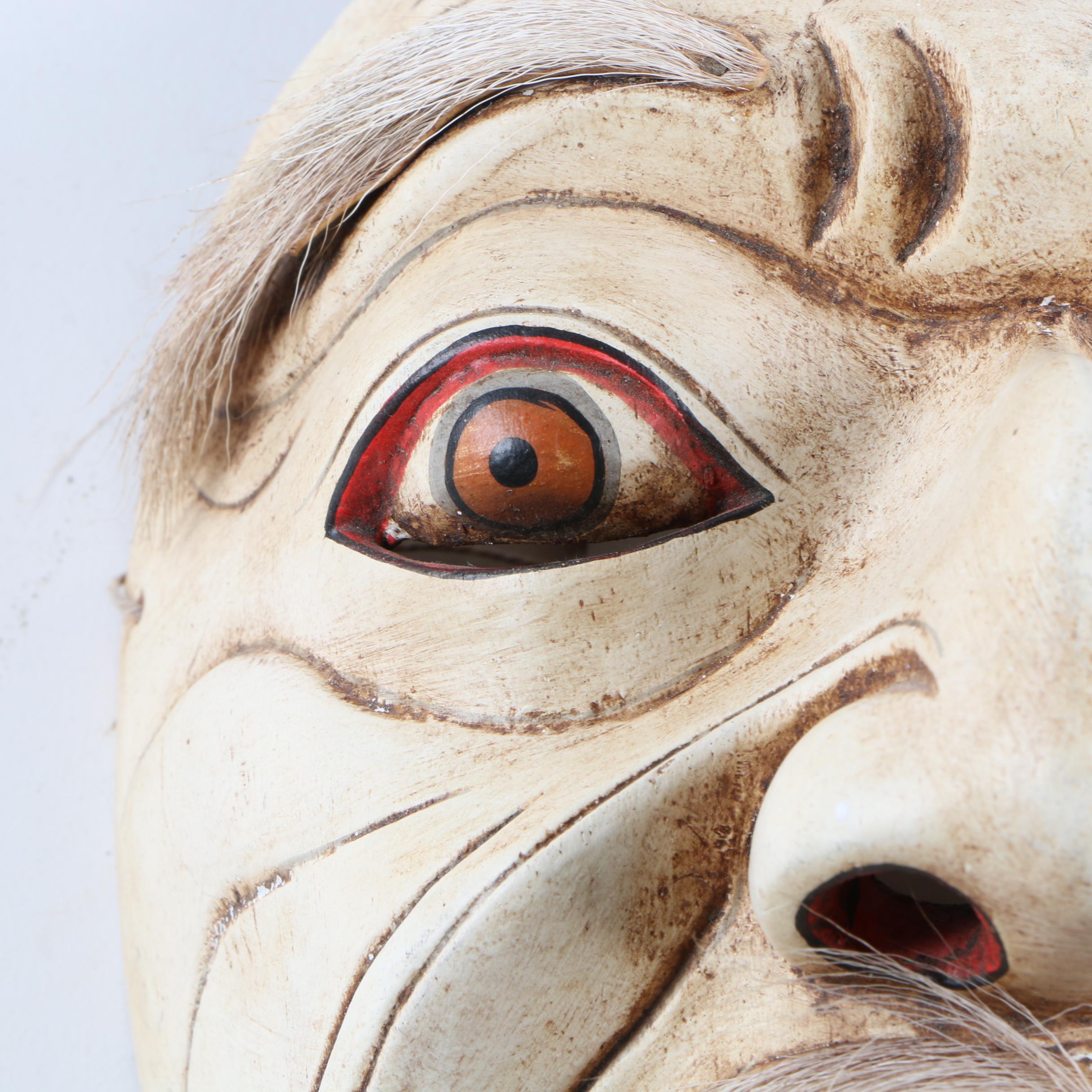 Indonesian Mask of an Old Man